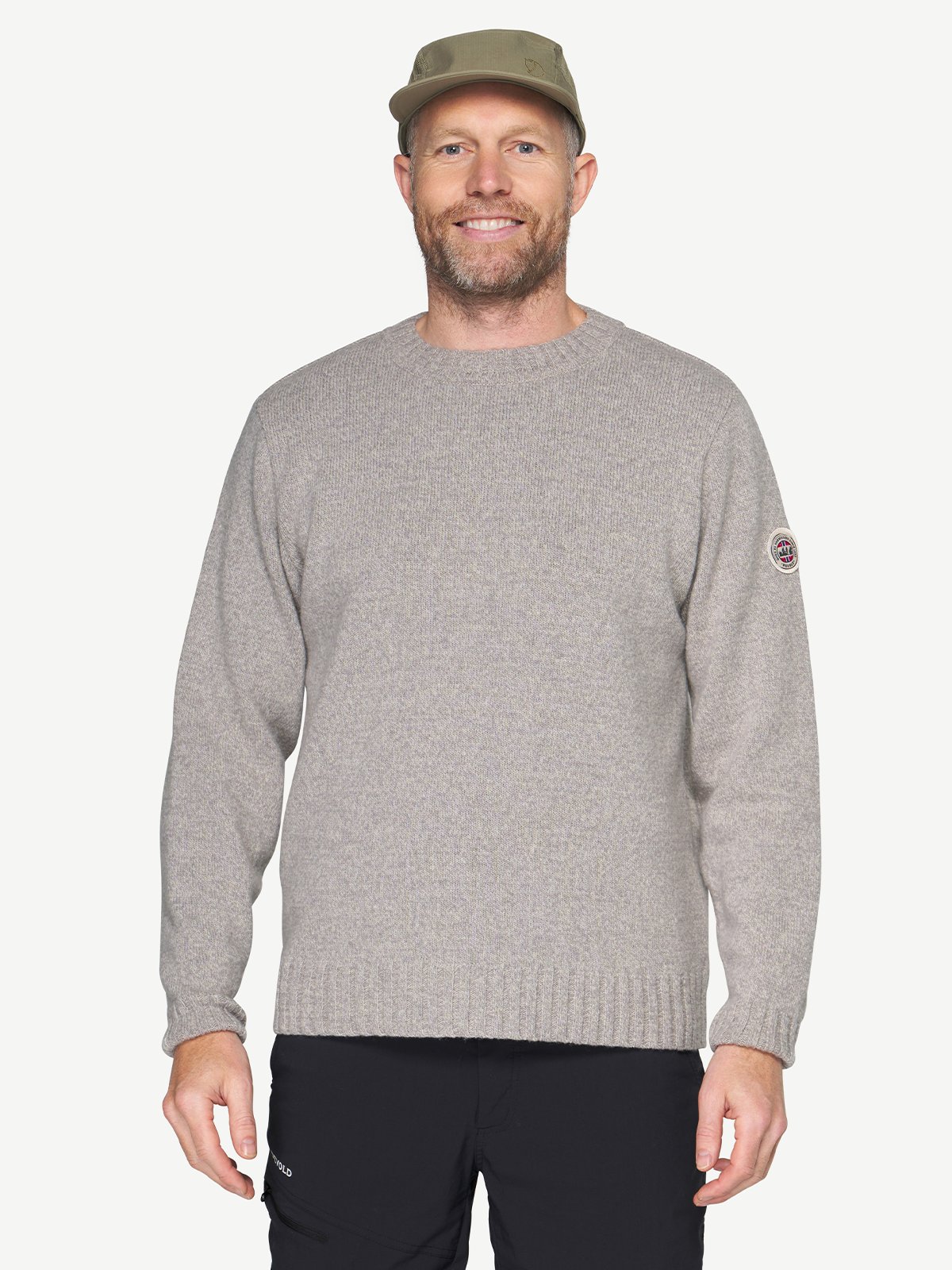 Devold Nansen Refined Sweater Grey Melange
