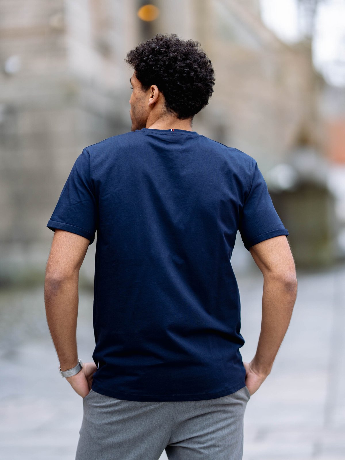 Les Deux Norregaard T-Shirt Dark Navy