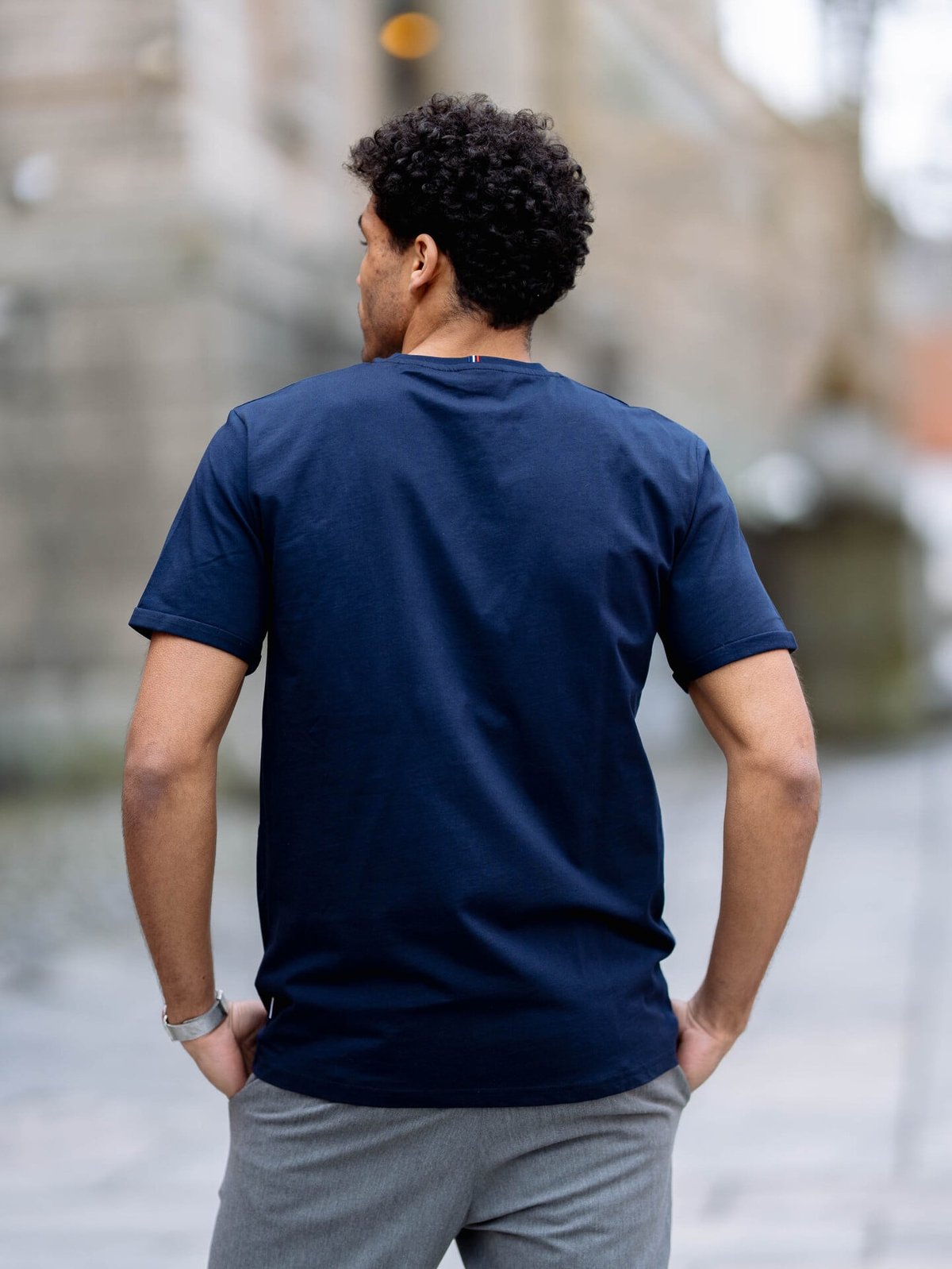 Les Deux Norregaard T-Shirt Dark Navy