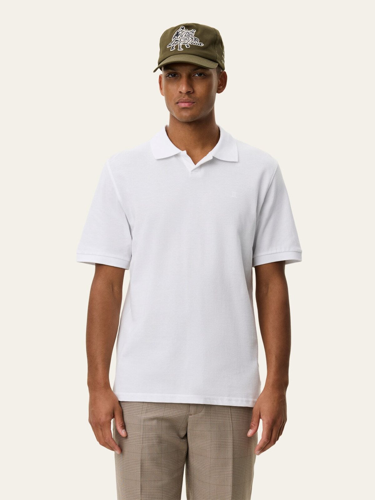 Les Deux Pique Polo White
