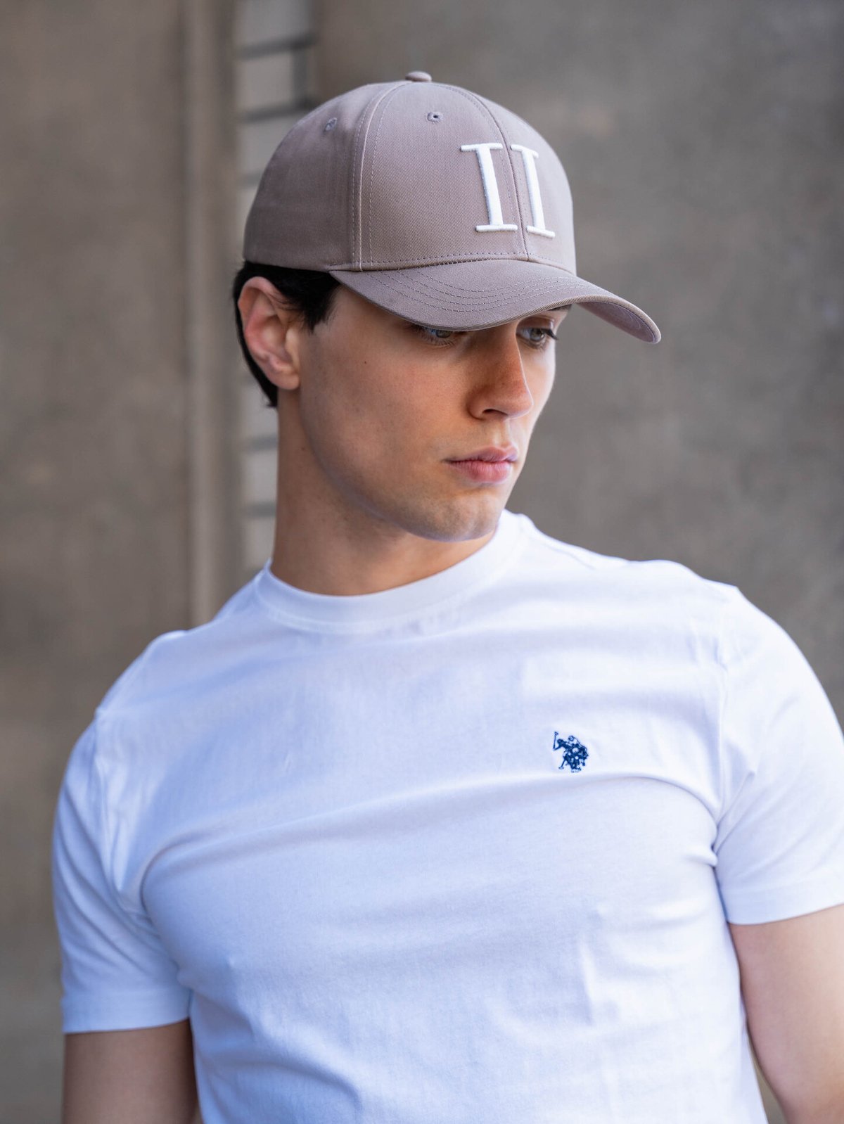 Les Deux Encore Organic Baseball Cap Walnut Brown