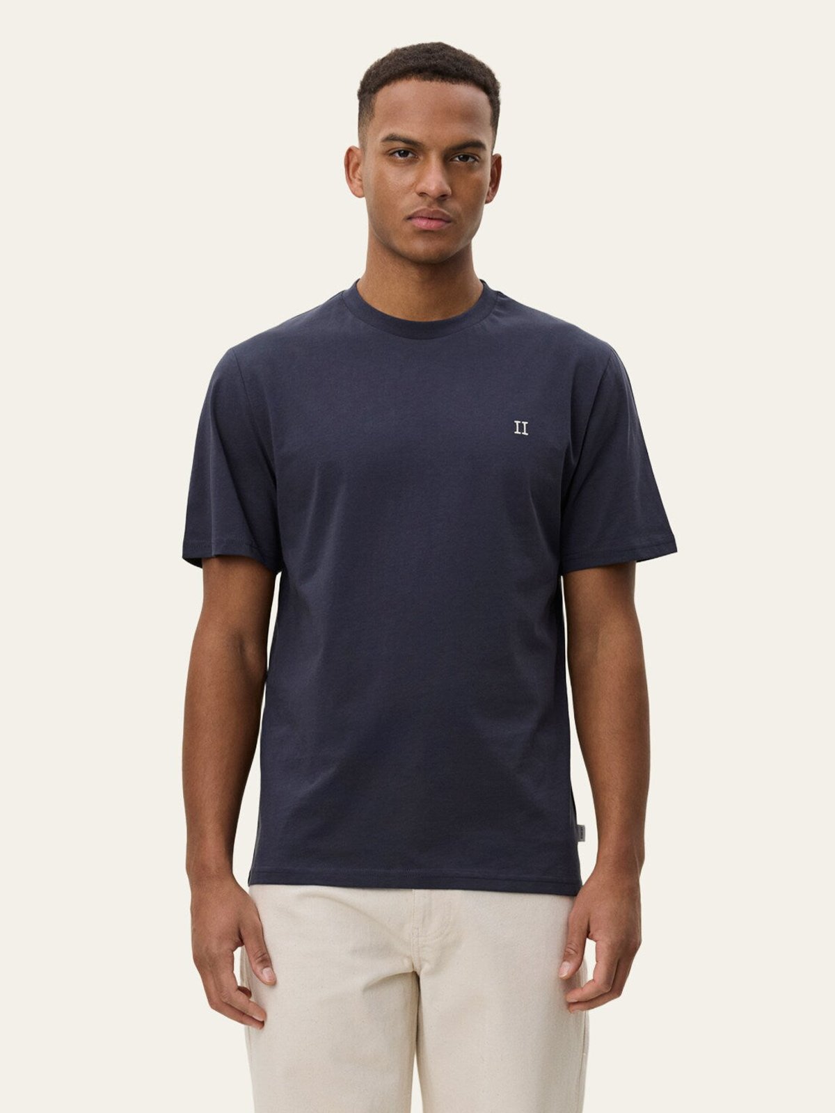 Les Deux Core Seasonal T-shirt India Ink Blue