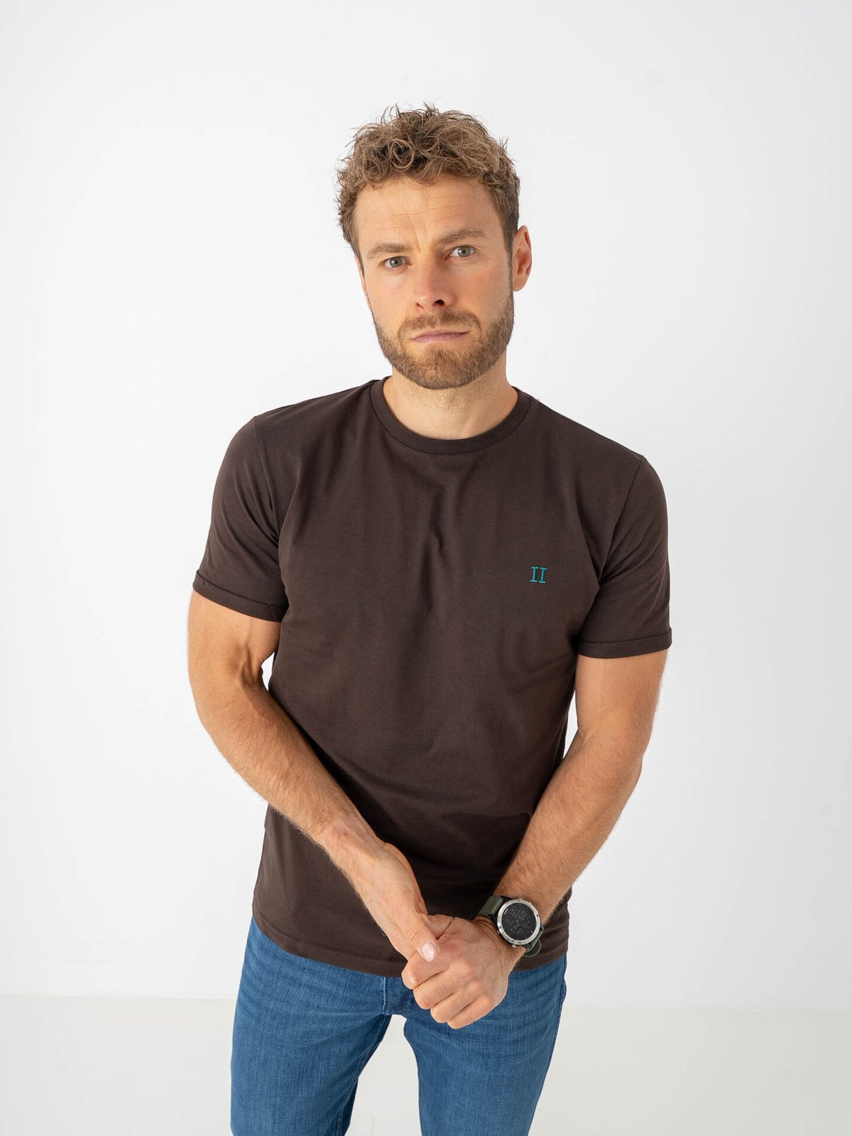 Les Deux Core Seasonal T-shirt Brun
