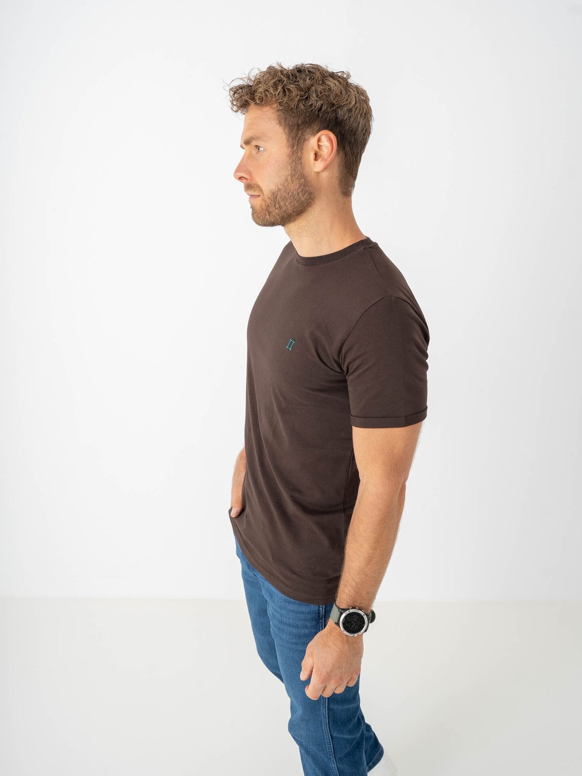 Les Deux Core Seasonal T-shirt Brun