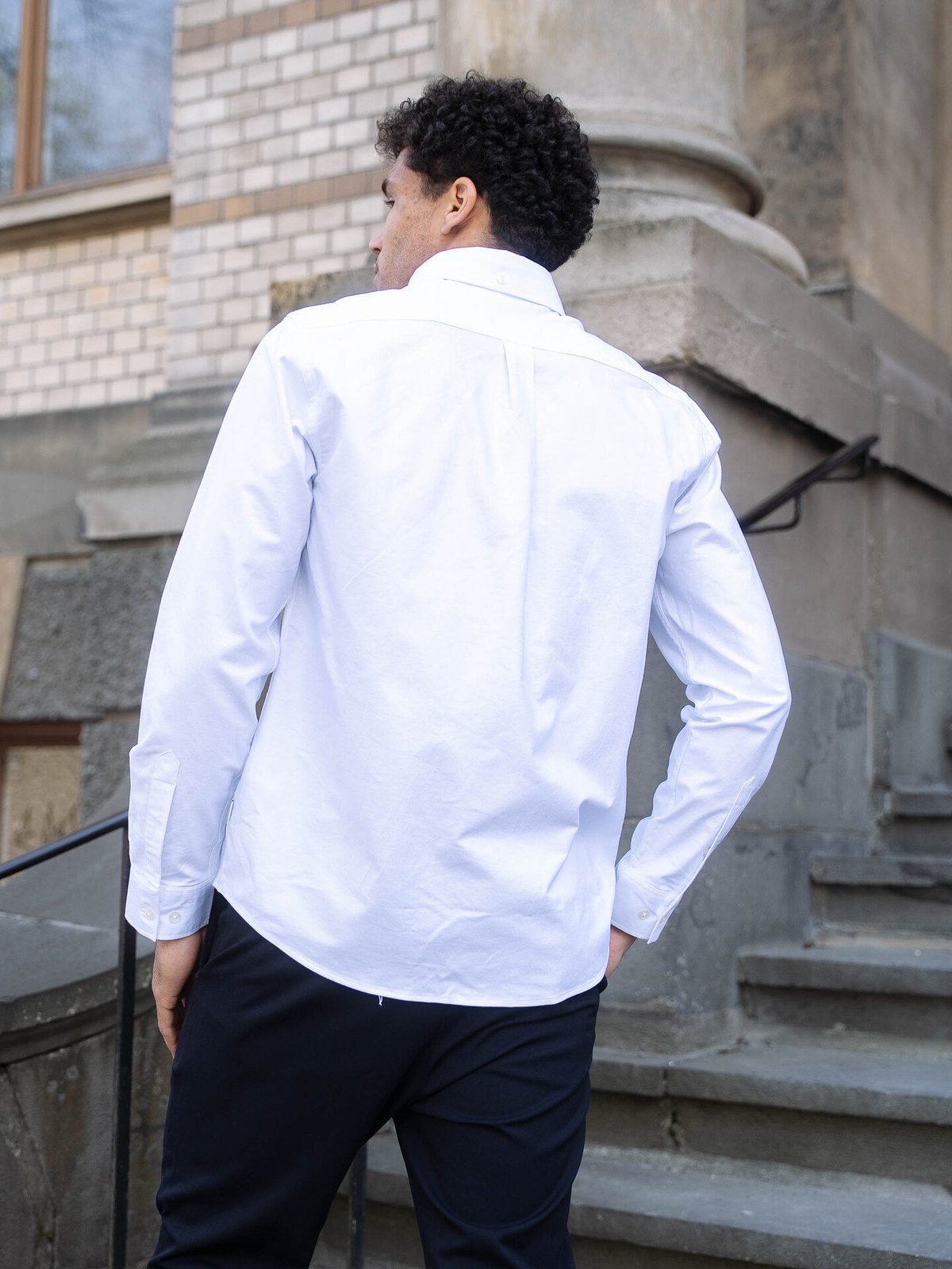 Les Deux Konrad Oxford Shirt White