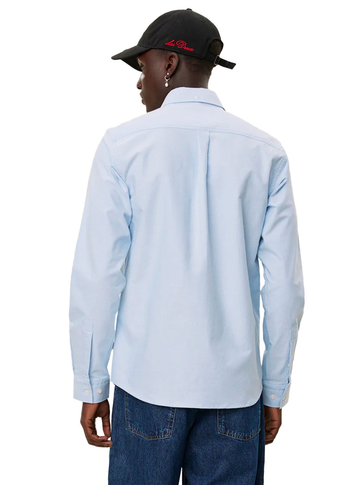 Les Deux Konrad Oxford Shirt Light Blue