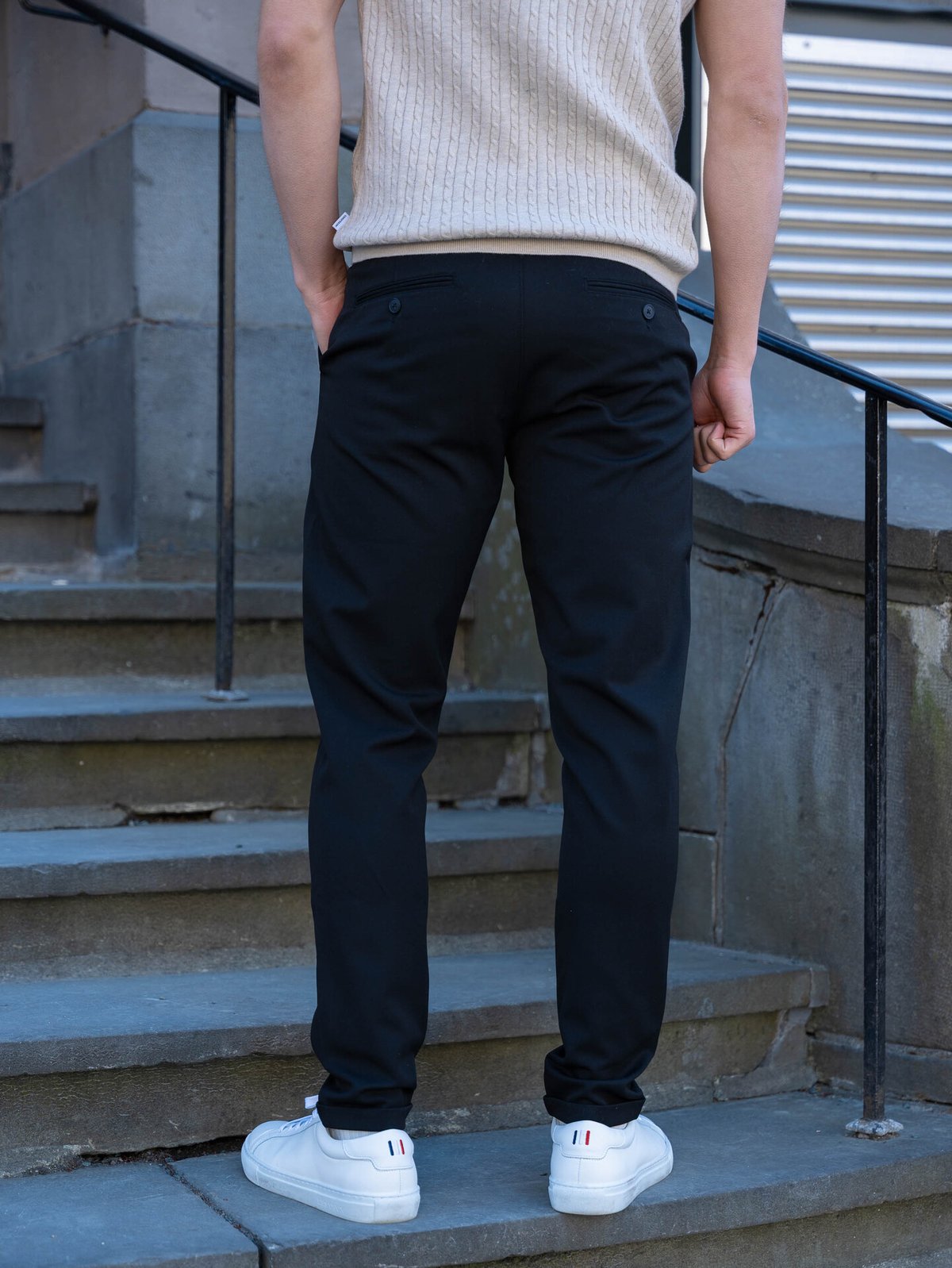 Les Deux Como Suit Pants Black
