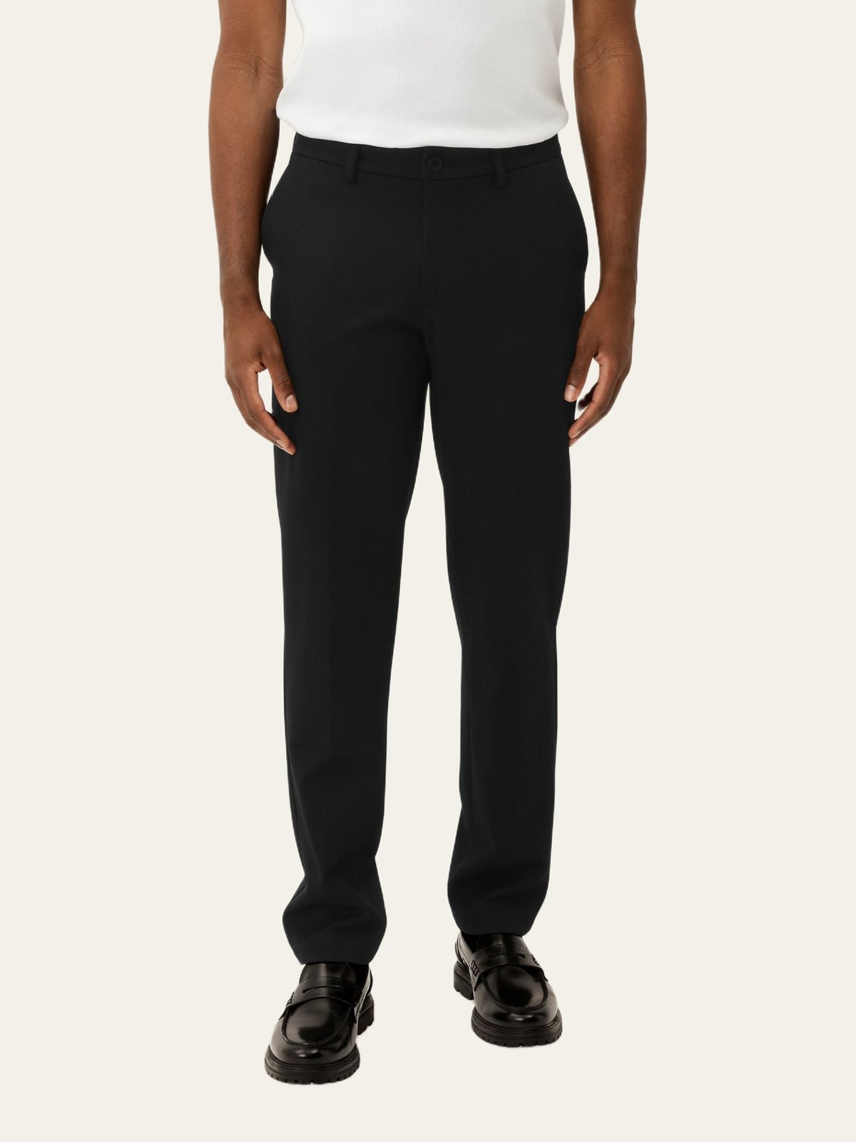 Les Deux Como Regular Suit Pants Black