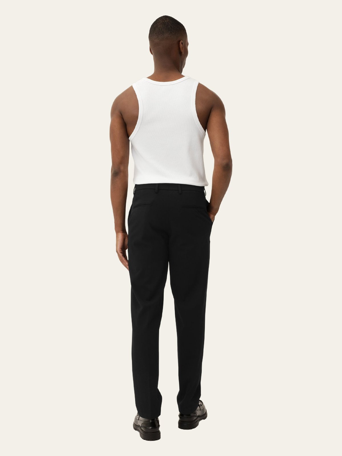 Les Deux Como Regular Suit Pants Black