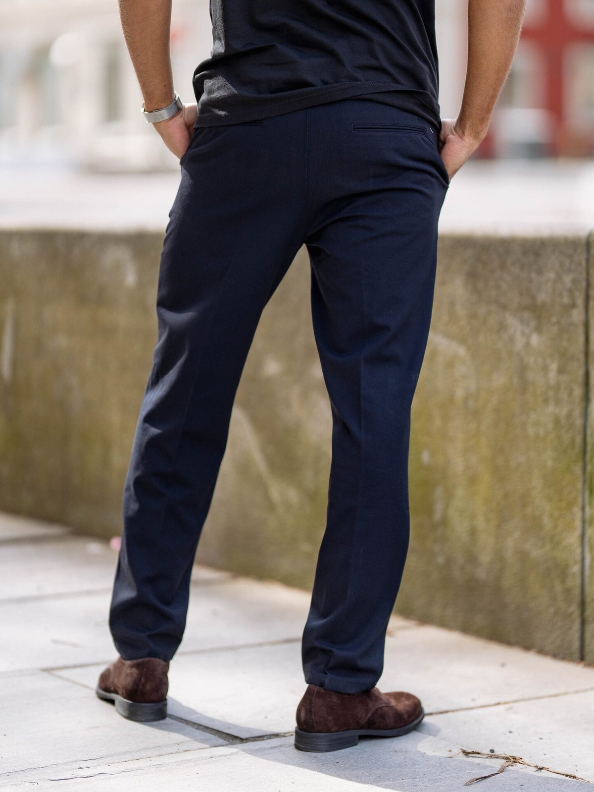 Les Deux Como Regular Suit Pants Black