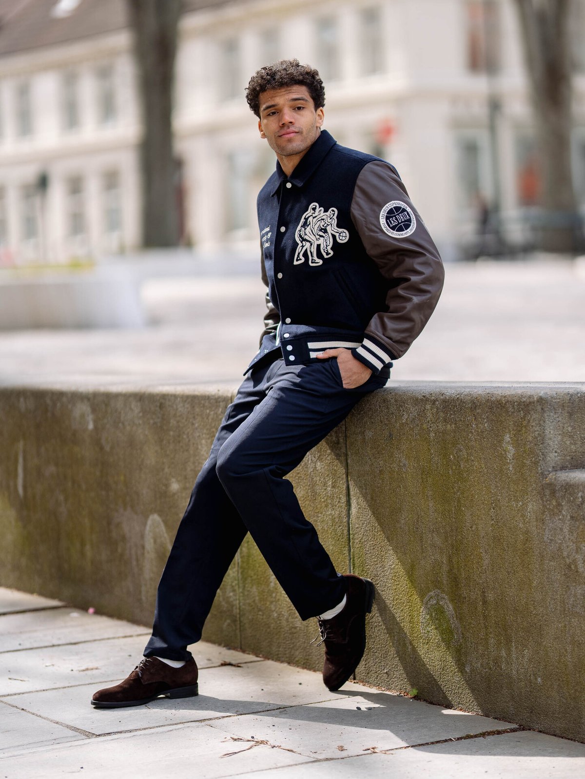 Les Deux Como Regular Suit Pants Black