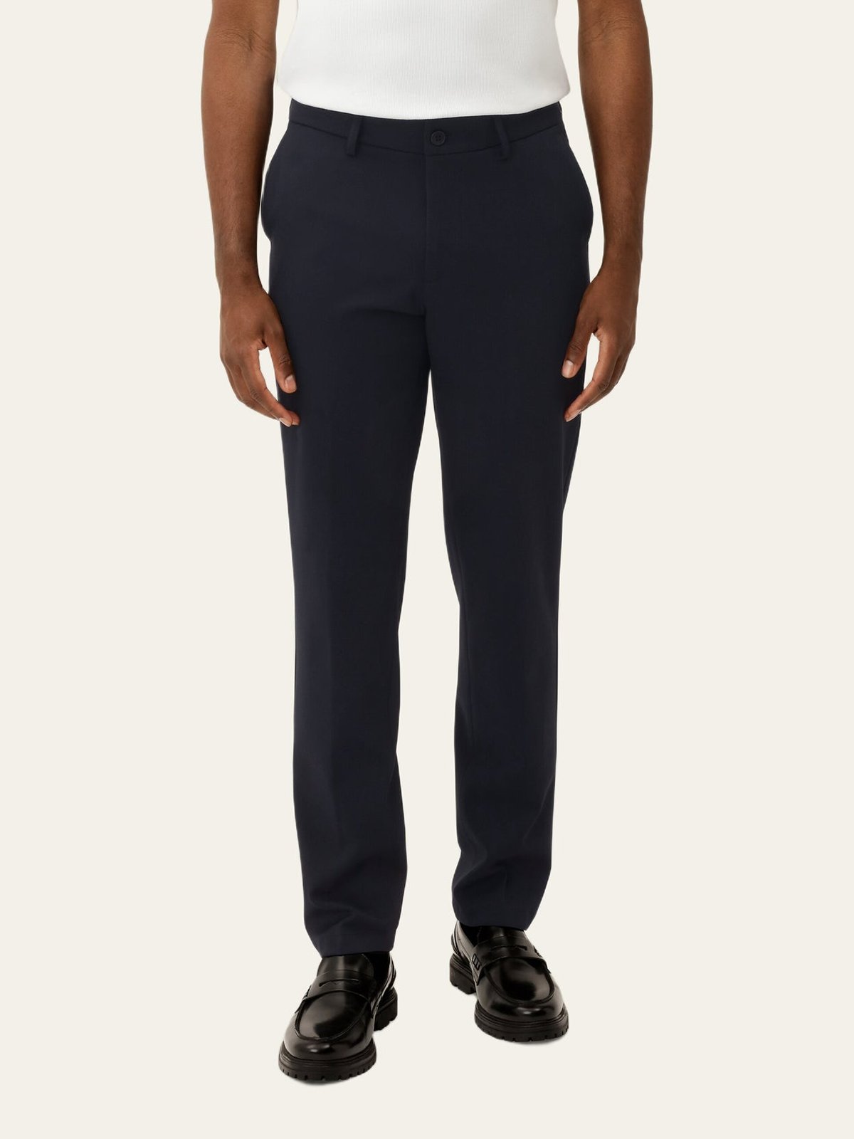 Les Deux Como Regular Suit Pants Dark Navy