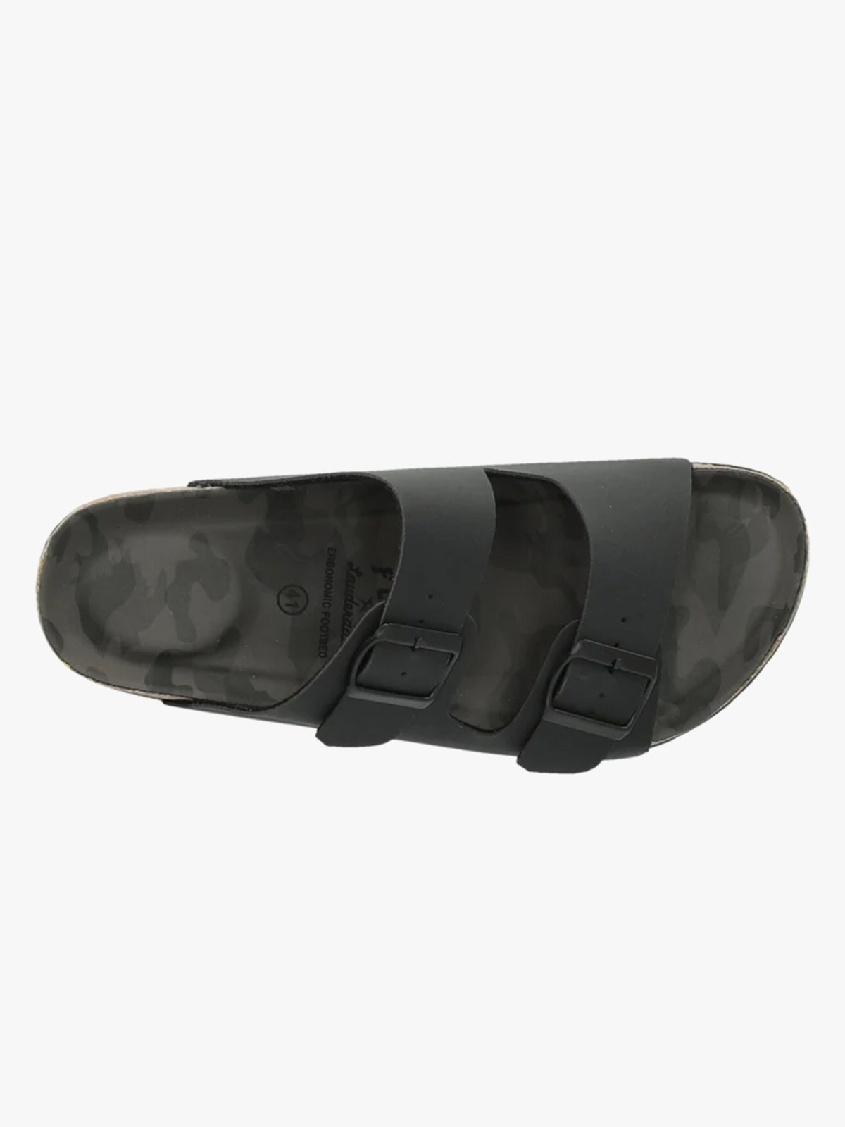 Fort Lauderdale Bao Cork Sandal Black