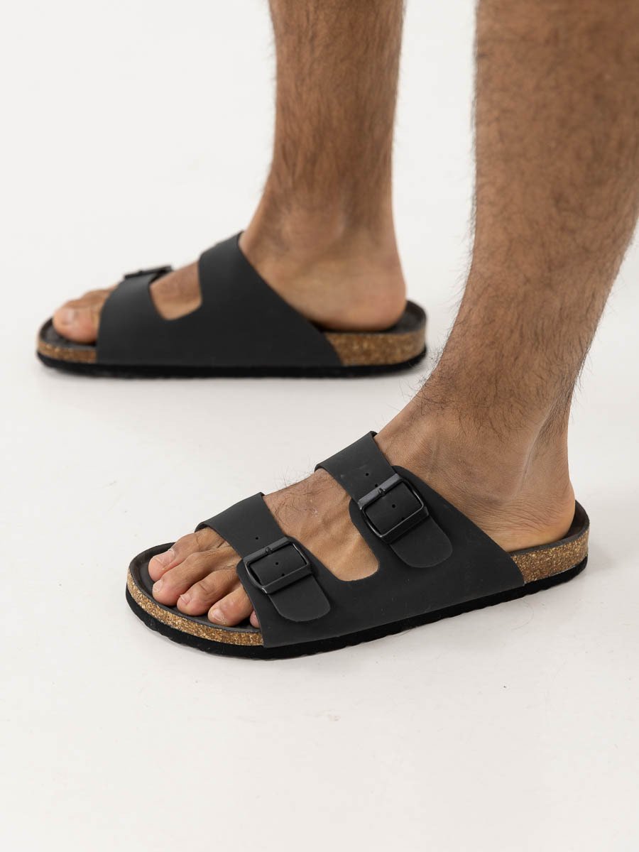 Fort Lauderdale Bao Cork Sandal Black