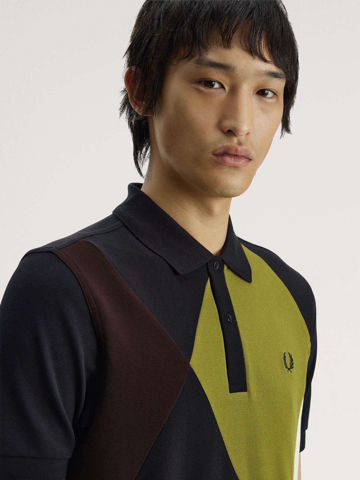Fred Perry Argyle Cut & Sewn Polo Flerfarget