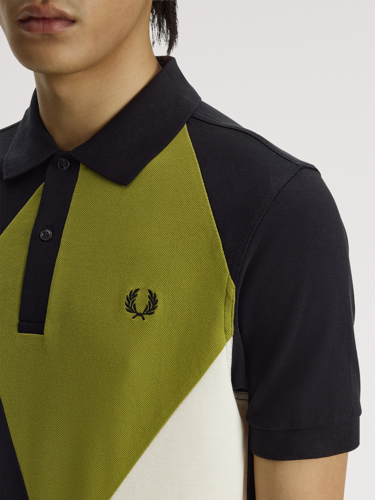 Fred Perry Argyle Cut & Sewn Polo Flerfarget
