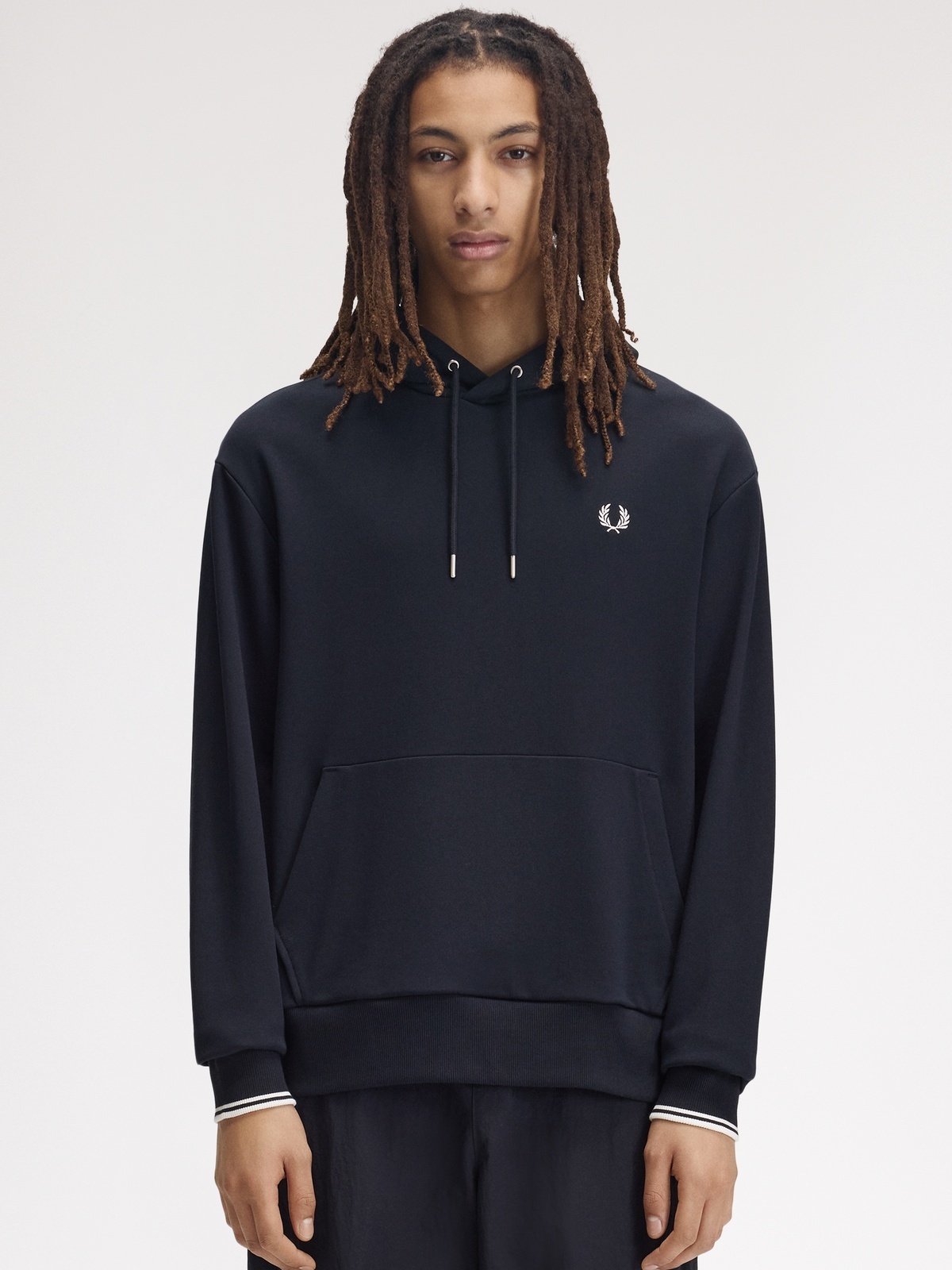 Fred Perry Hooded Sweat Navy