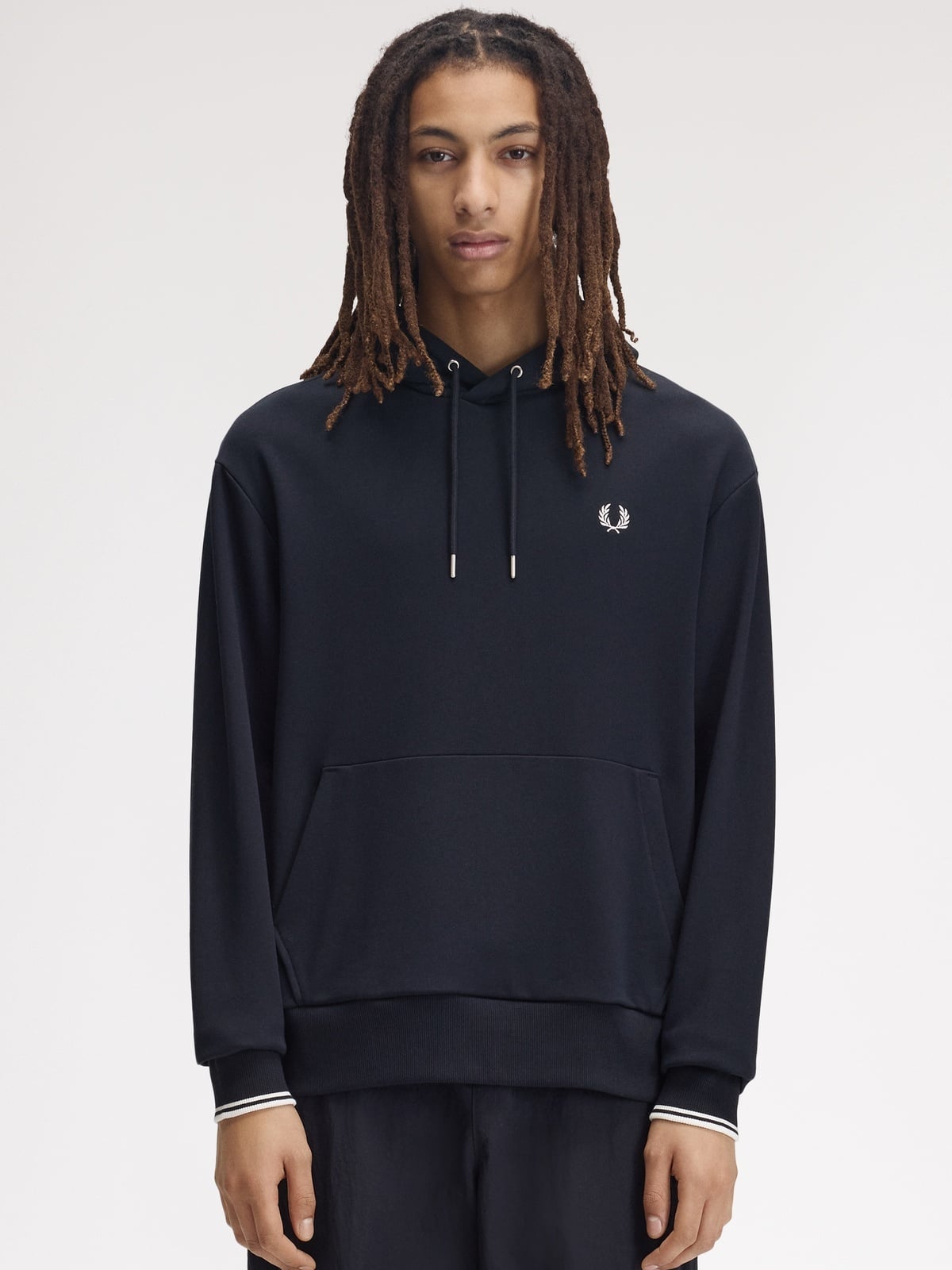 Fred Perry Hooded Sweat Navy
