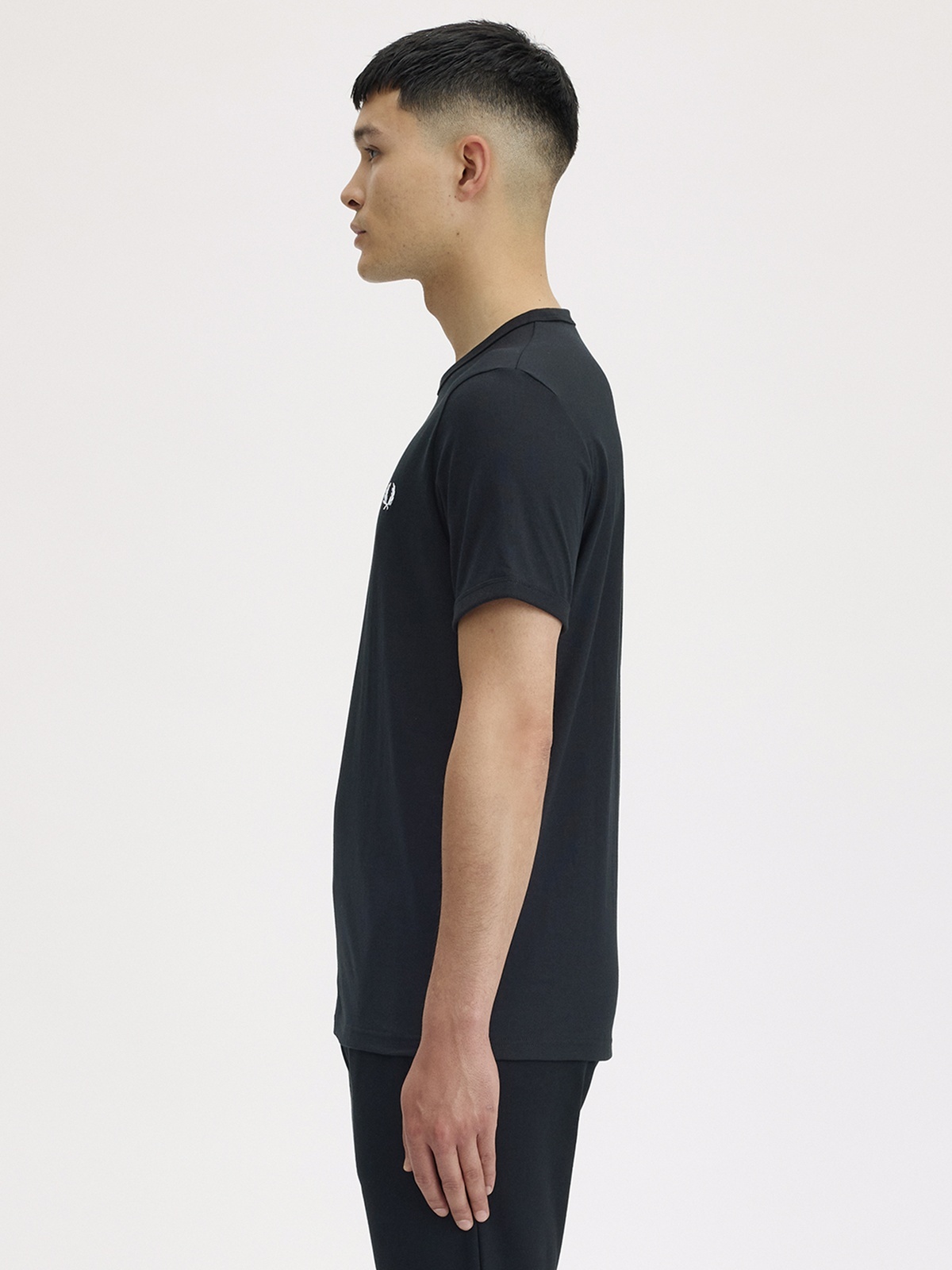 Fred Perry Ringer Tee Black