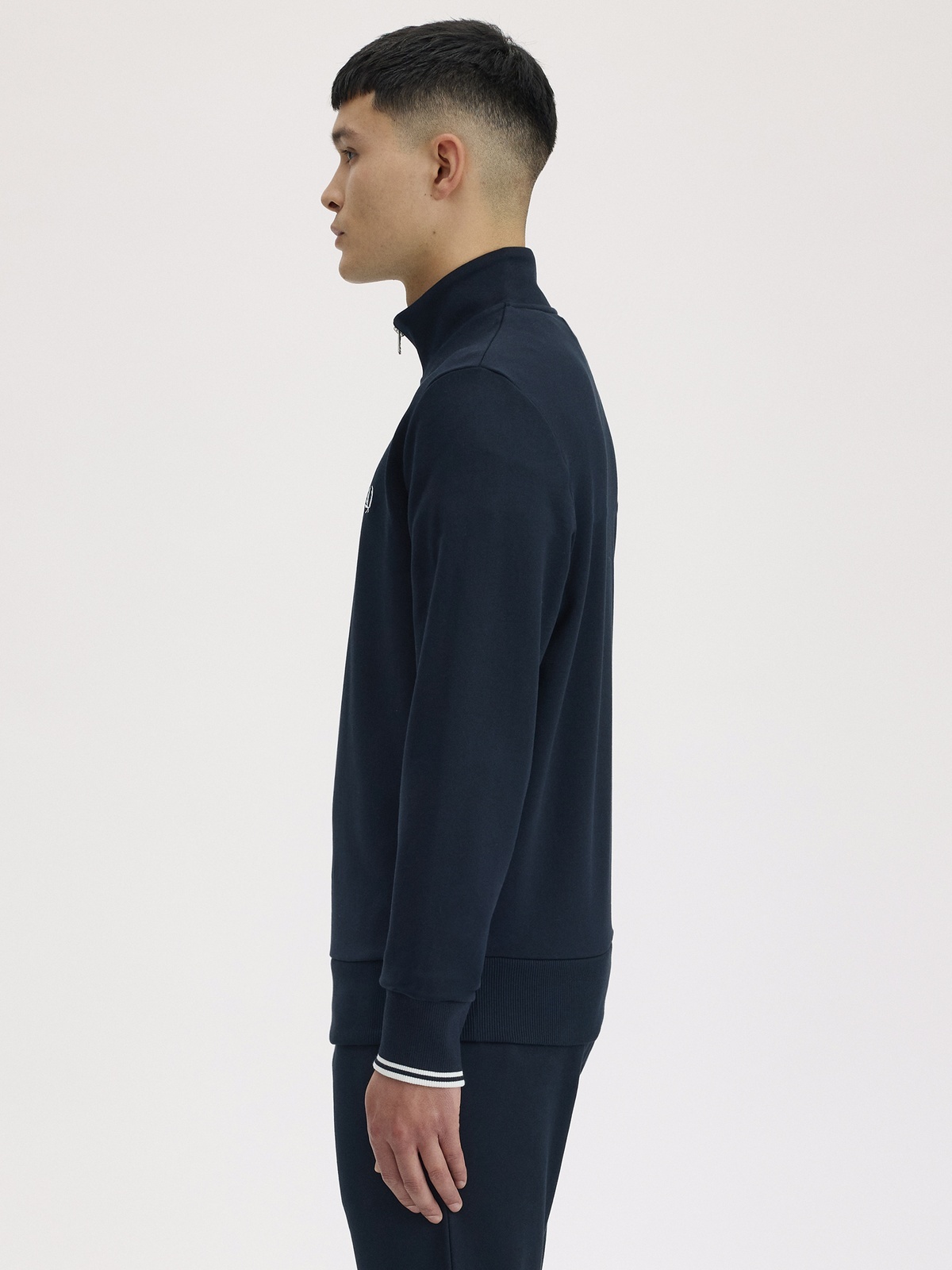 Fred Perry Half-Zip Sweat Navy