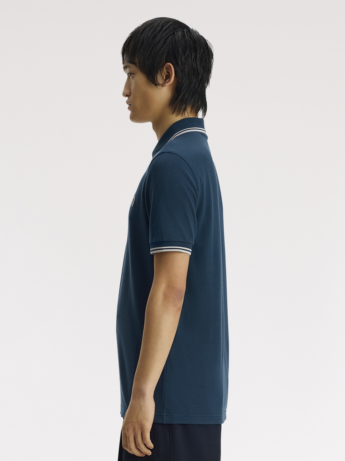 Fred Perry Twin Tipped Polo Blå