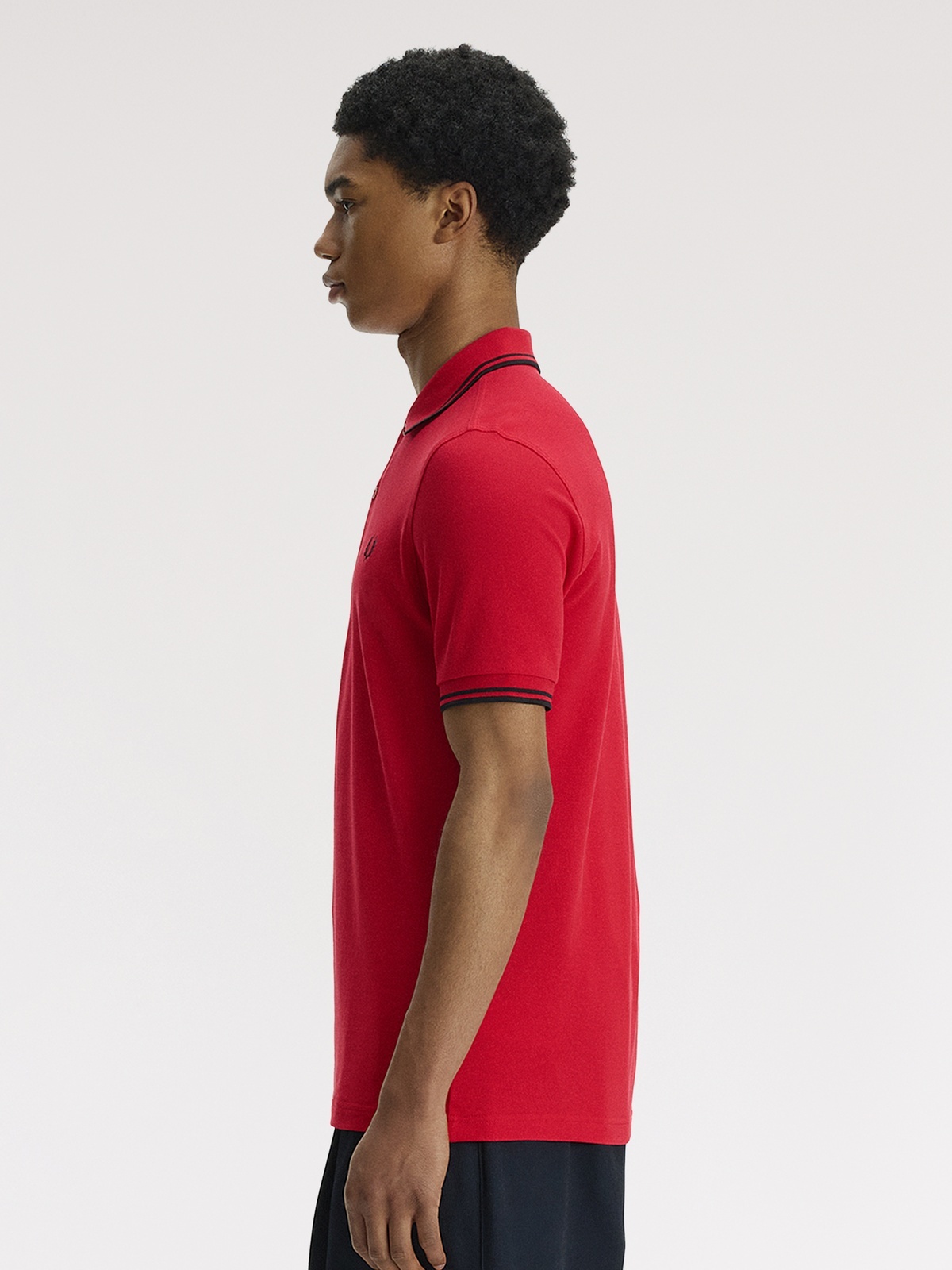 Fred Perry Twin Tipped Polo Rød