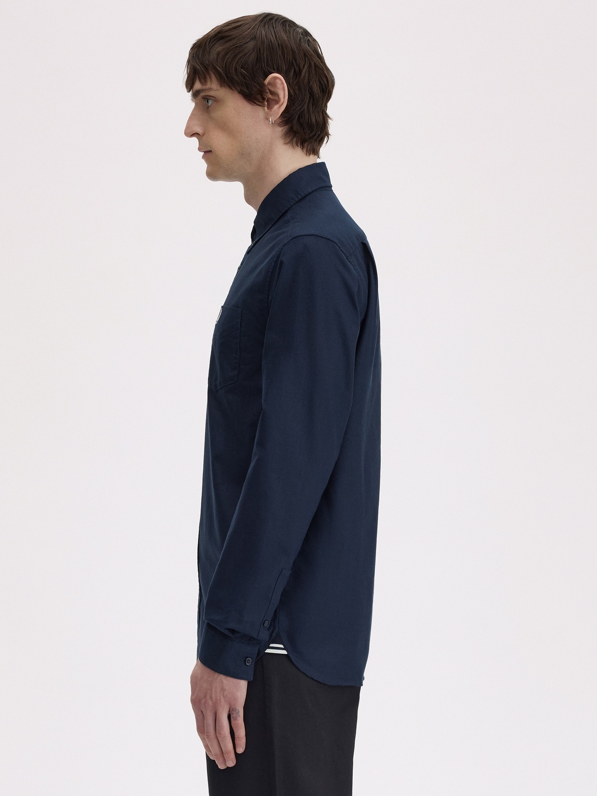 Fred Perry Oxford Shirt Navy