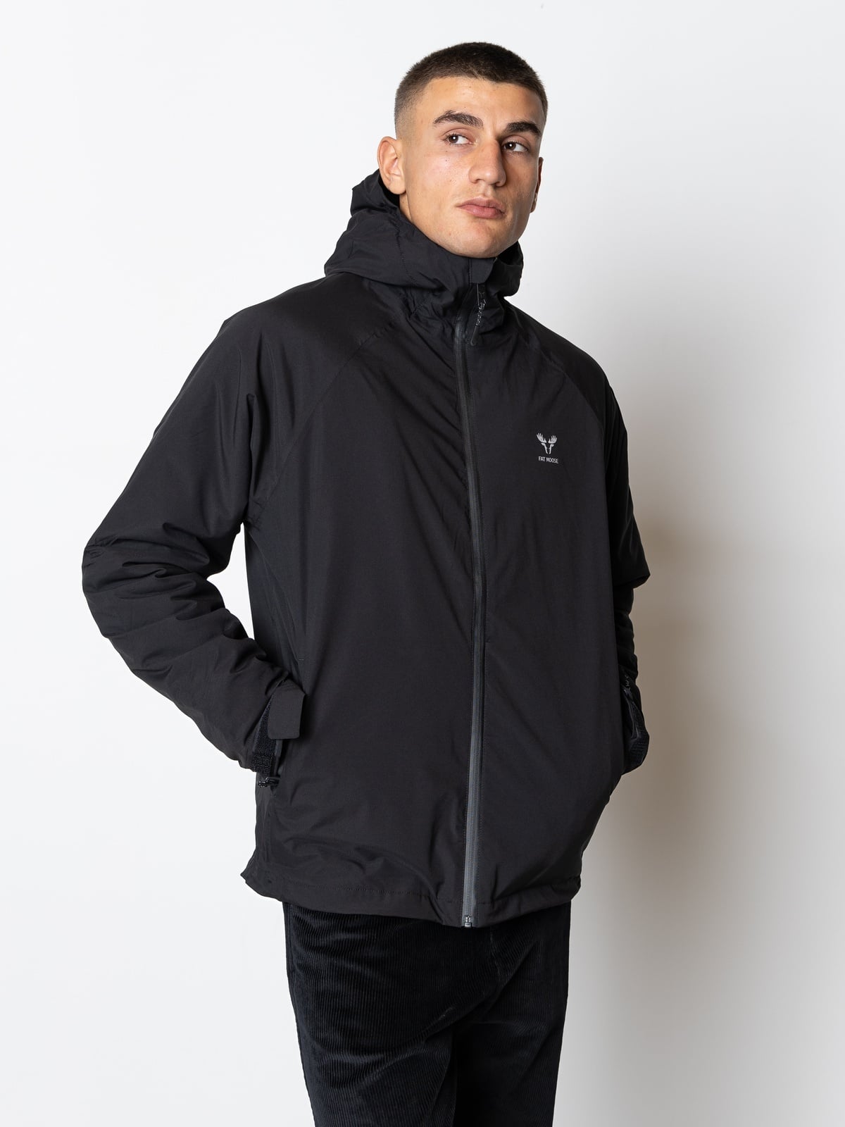Fat Moose Silo Shell Winter Jacket Sort