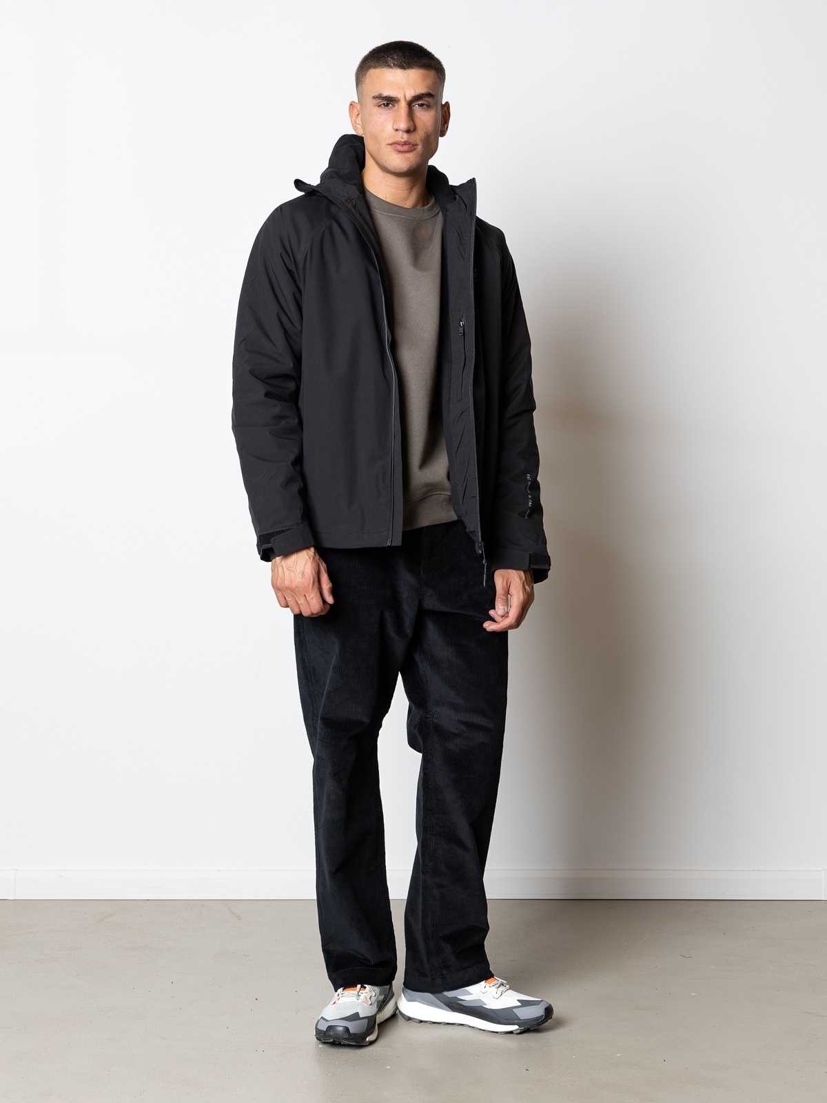 Fat Moose Silo Shell Winter Jacket Sort