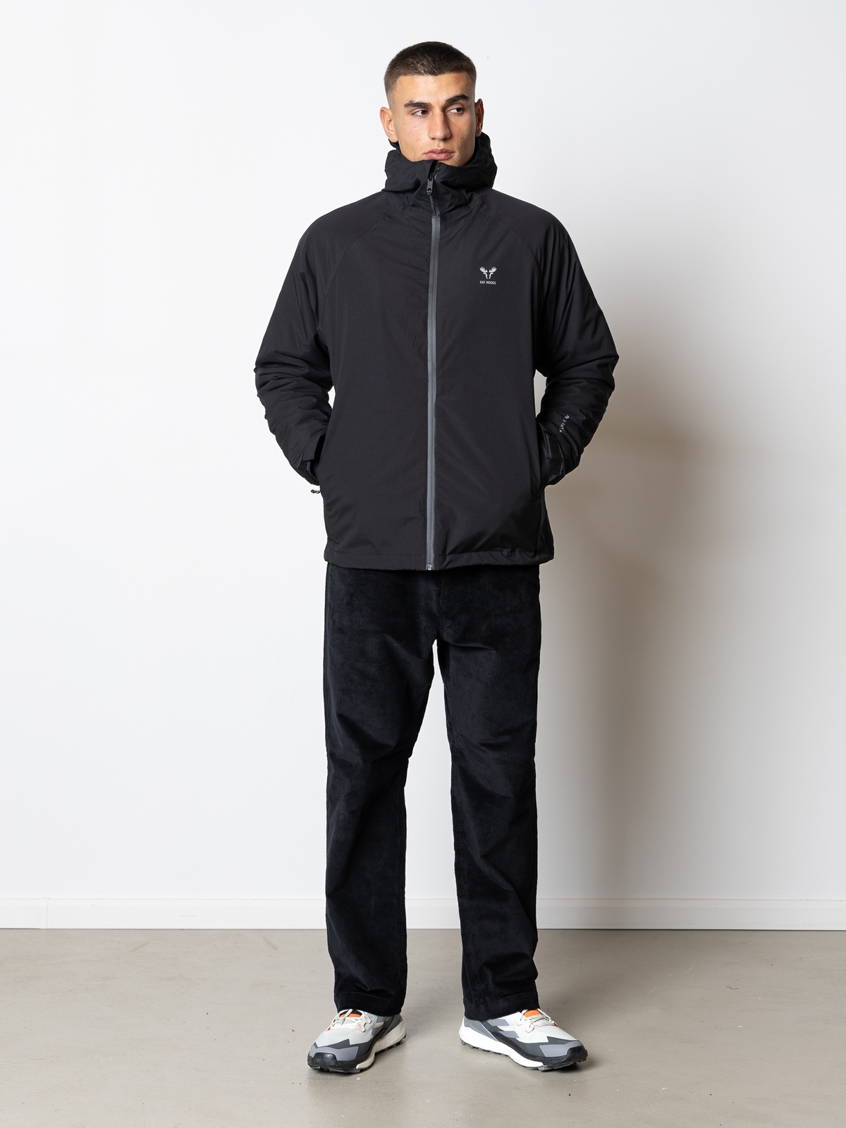 Fat Moose Silo Shell Winter Jacket Sort
