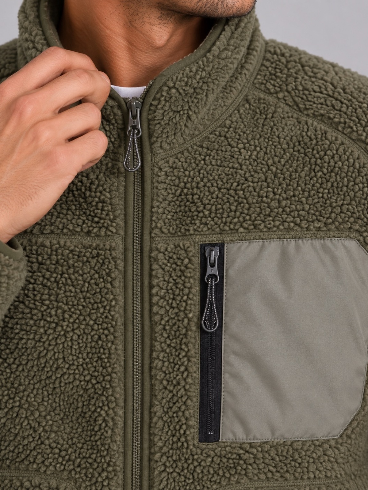 Fat Moose Wood Fleece Jacket Grønn