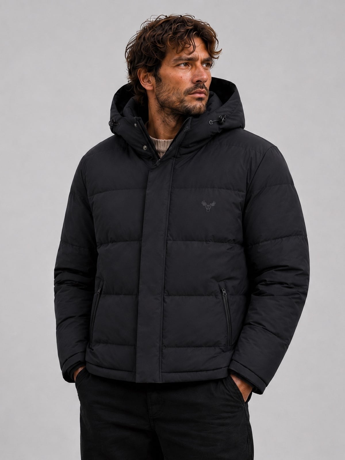 Fat Moose Storm Jacket Sort