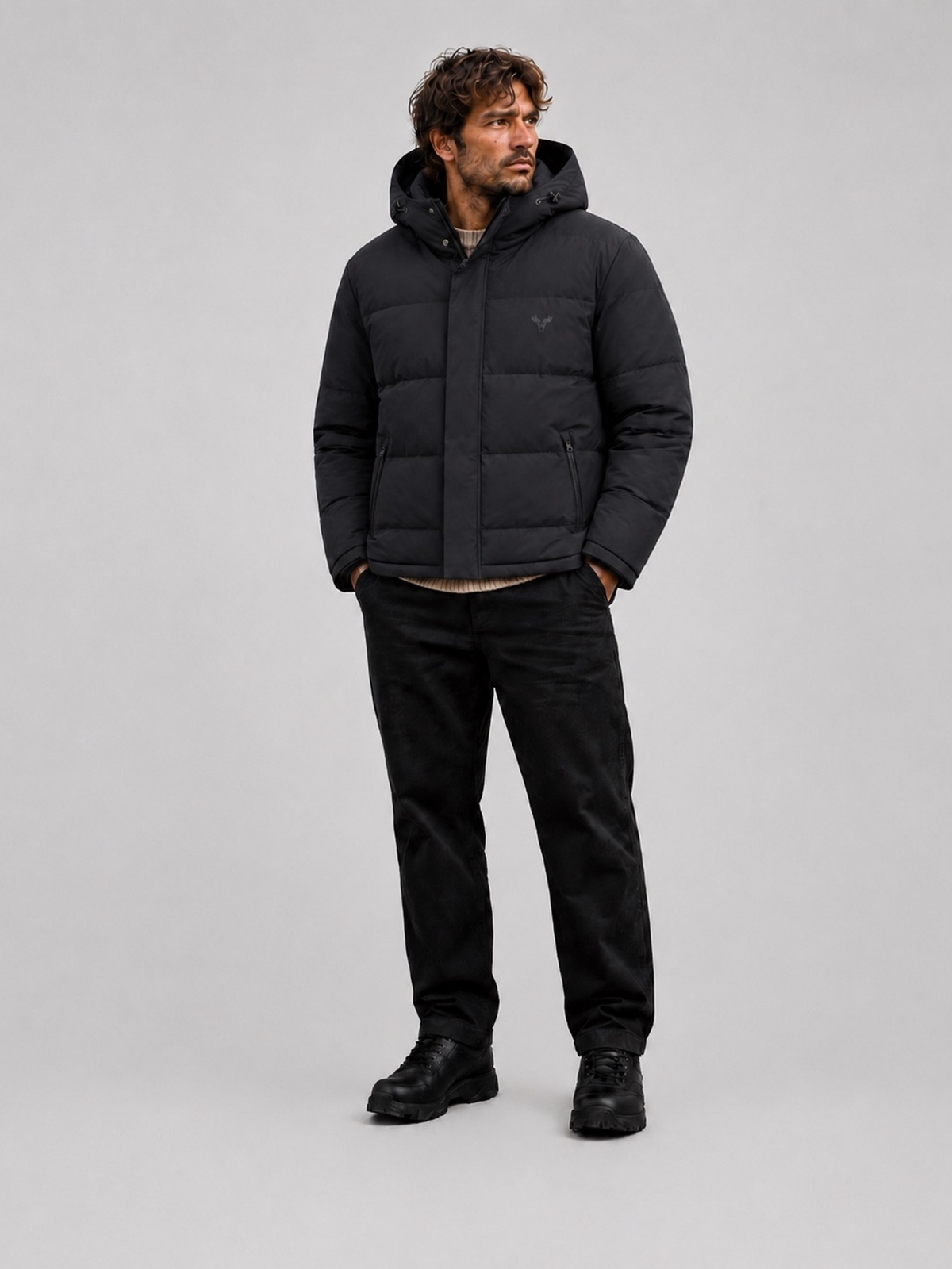 Fat Moose Storm Jacket Sort