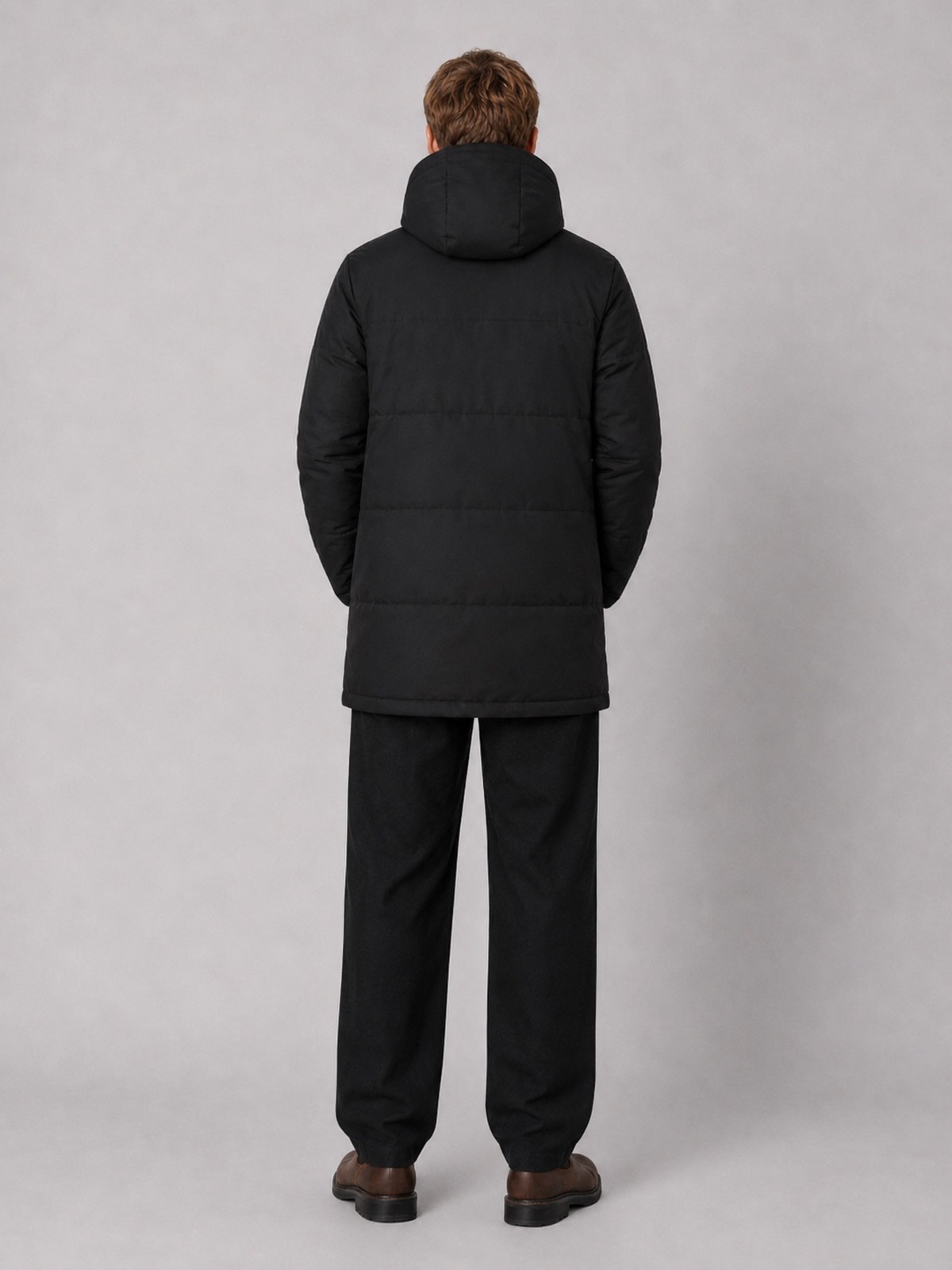 Fat Moose Storm Long Jacket Sort