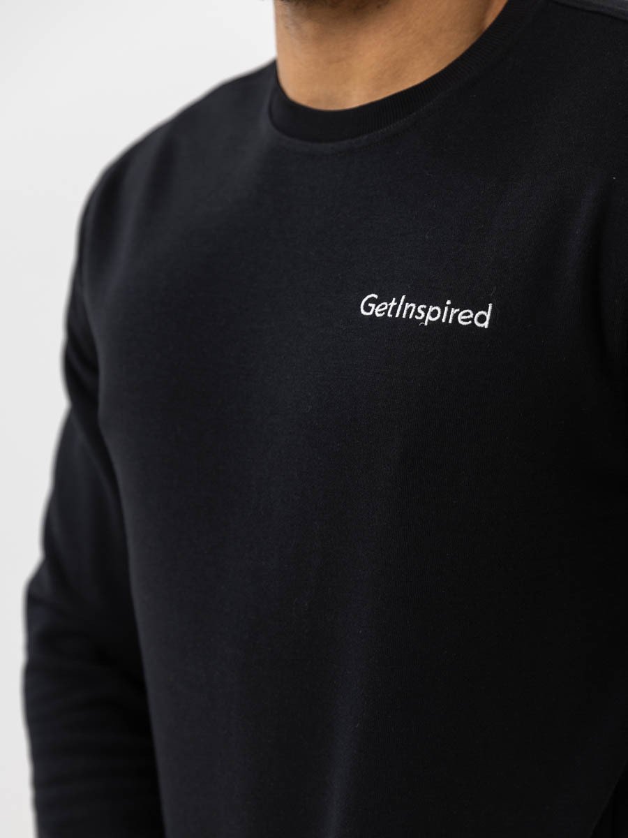 Get Inspired Crewneck Black
