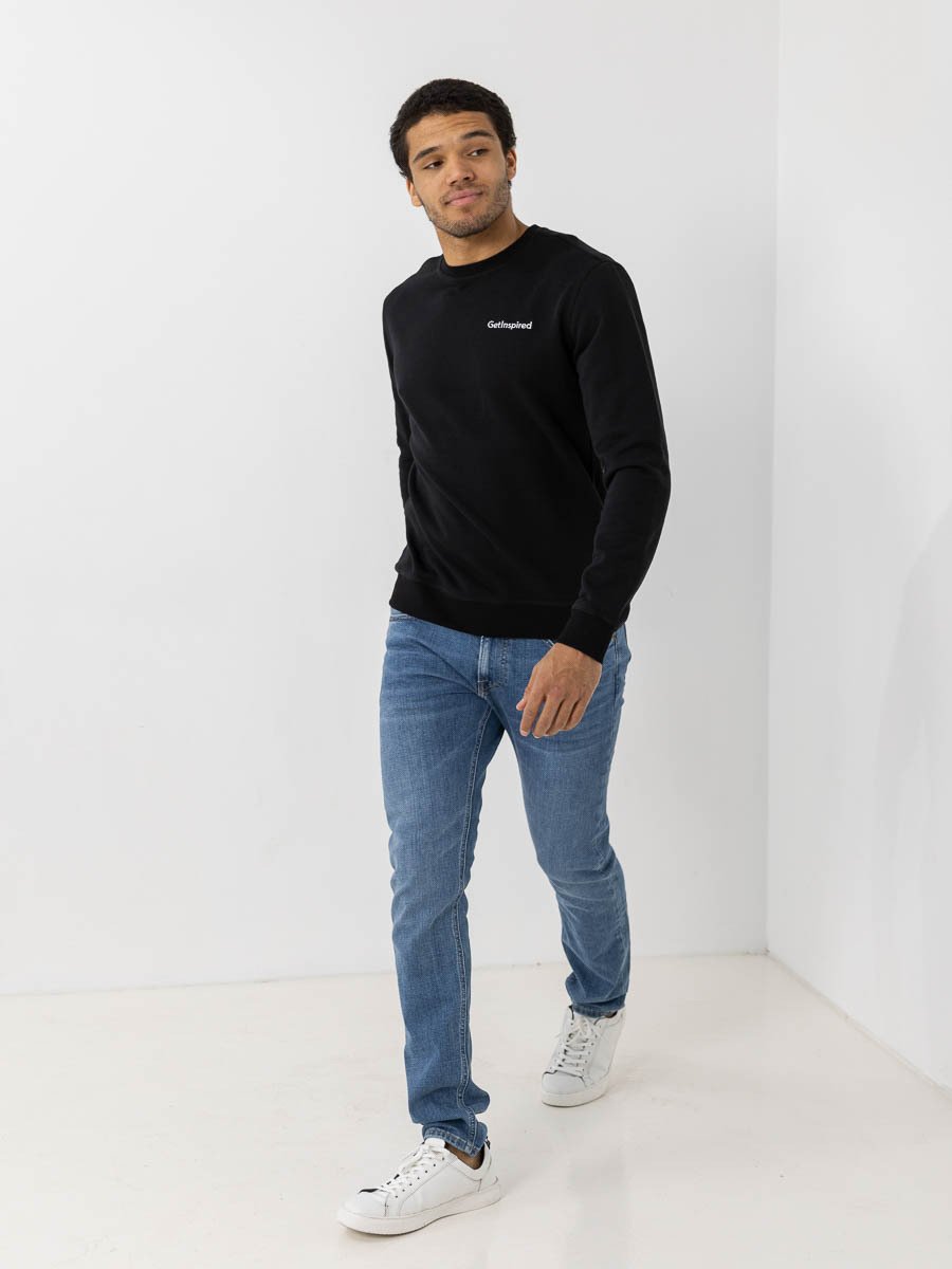 Get Inspired Crewneck Black