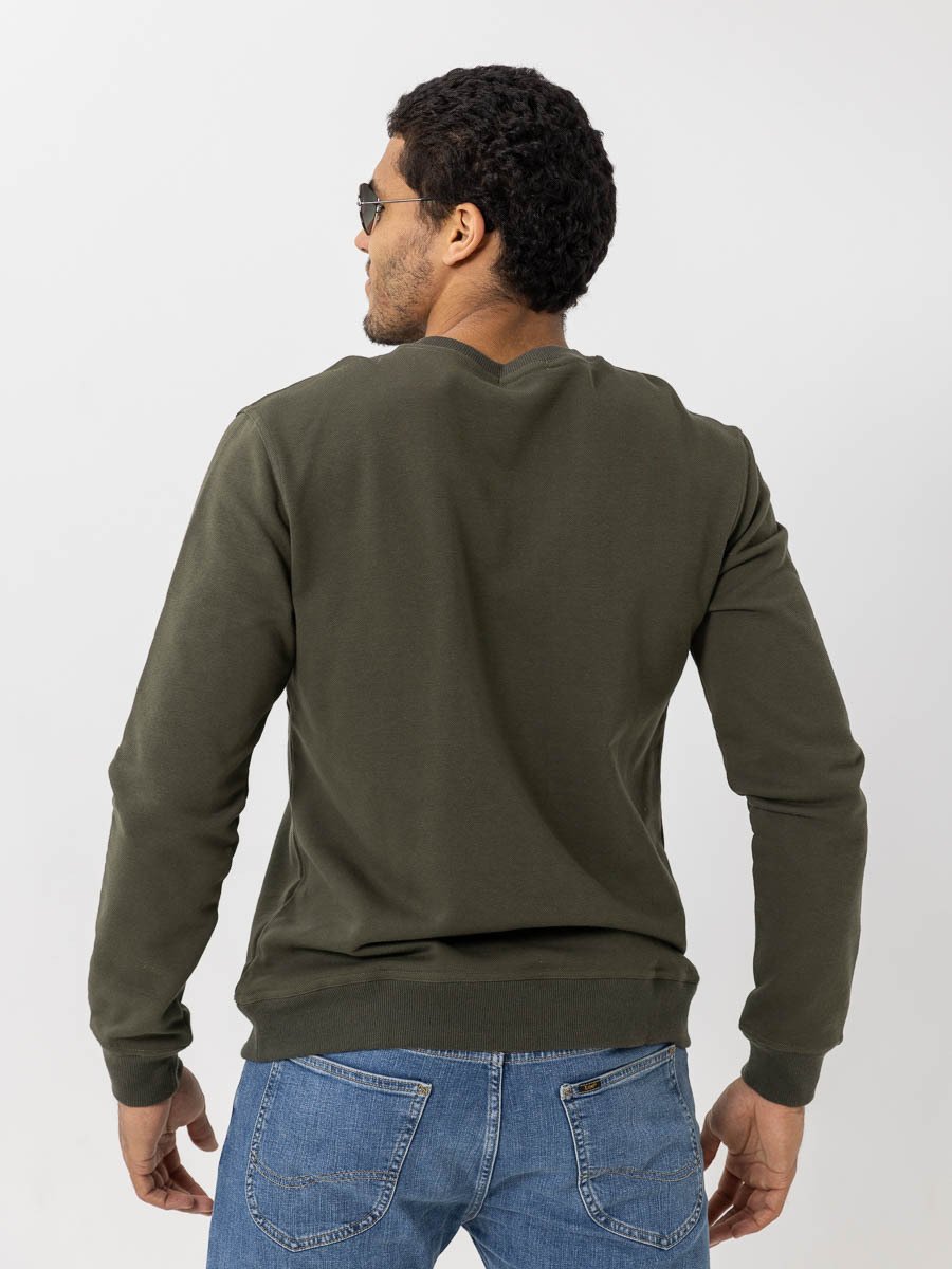Get Inspired Crewneck Dk Green