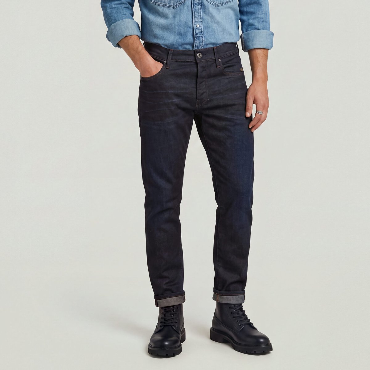 G-STAR 3301 Regular Tapered Dark Blue