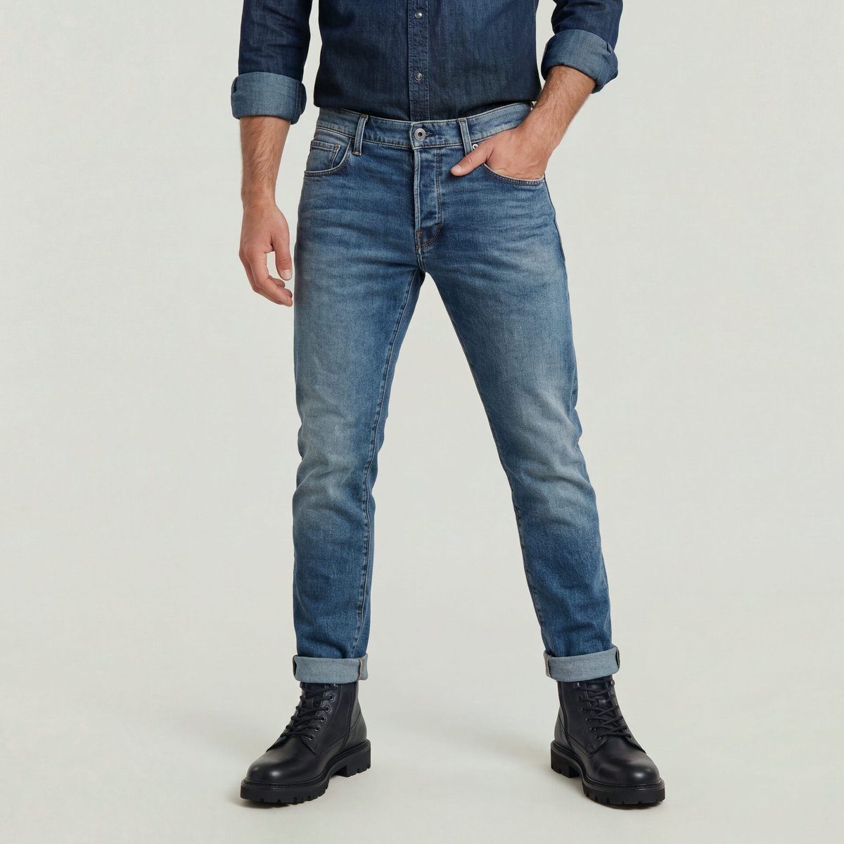 G-STAR 3301 Regular Tapered Light Blue