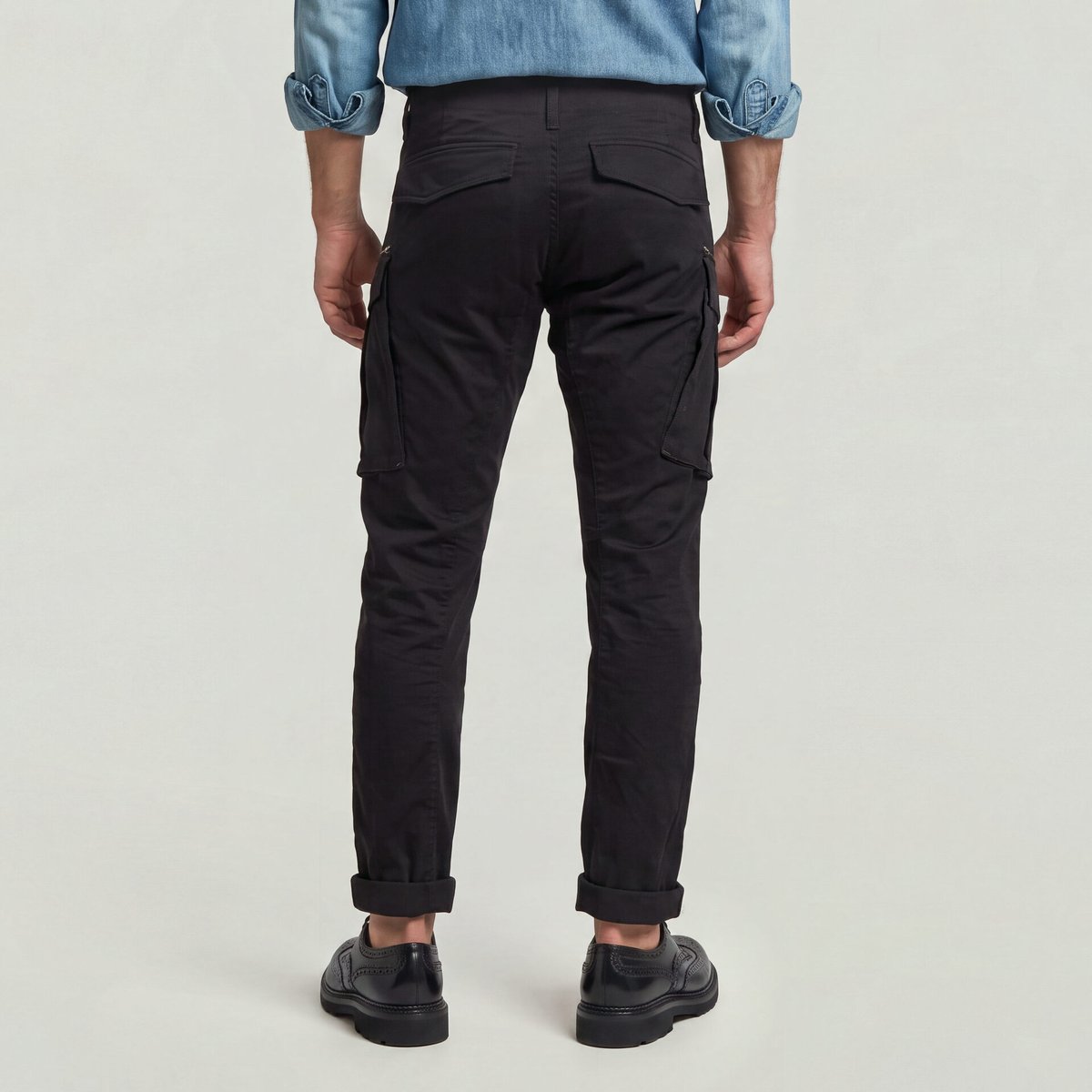 G-STAR Rovic Zip 3D Regular Tapered Black