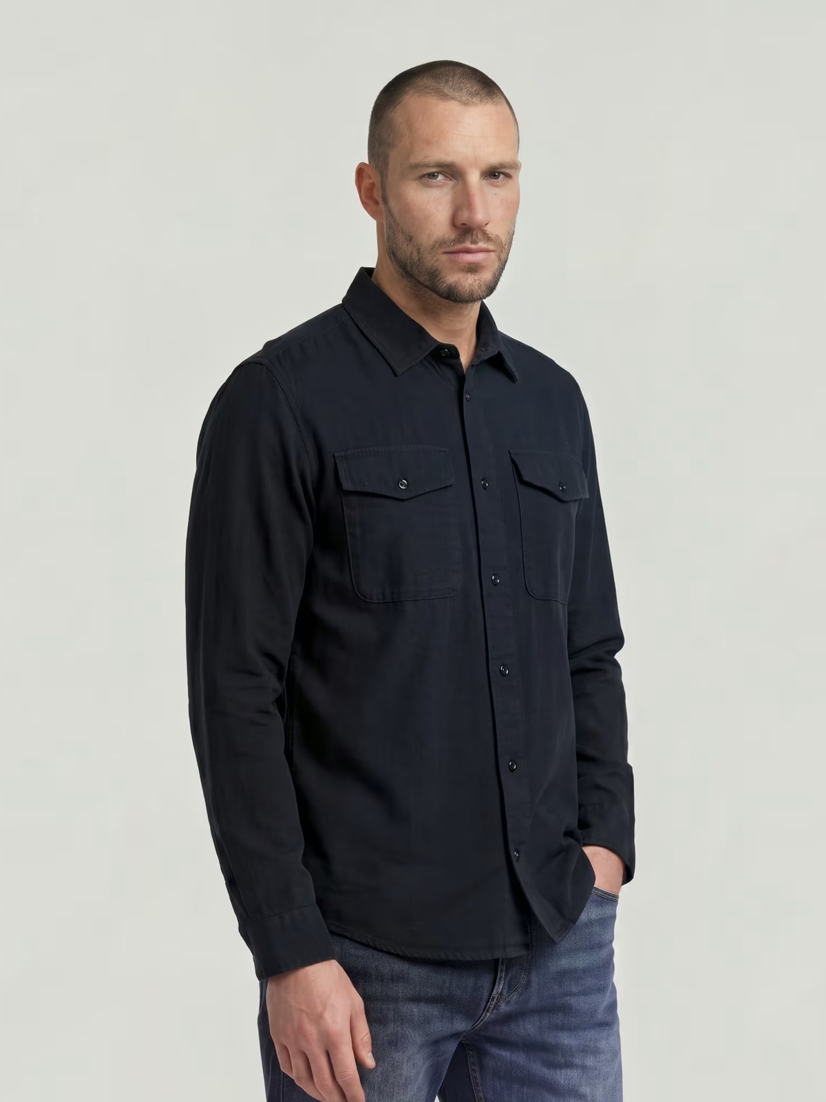 G-STAR Marine Slim Shirt Blå