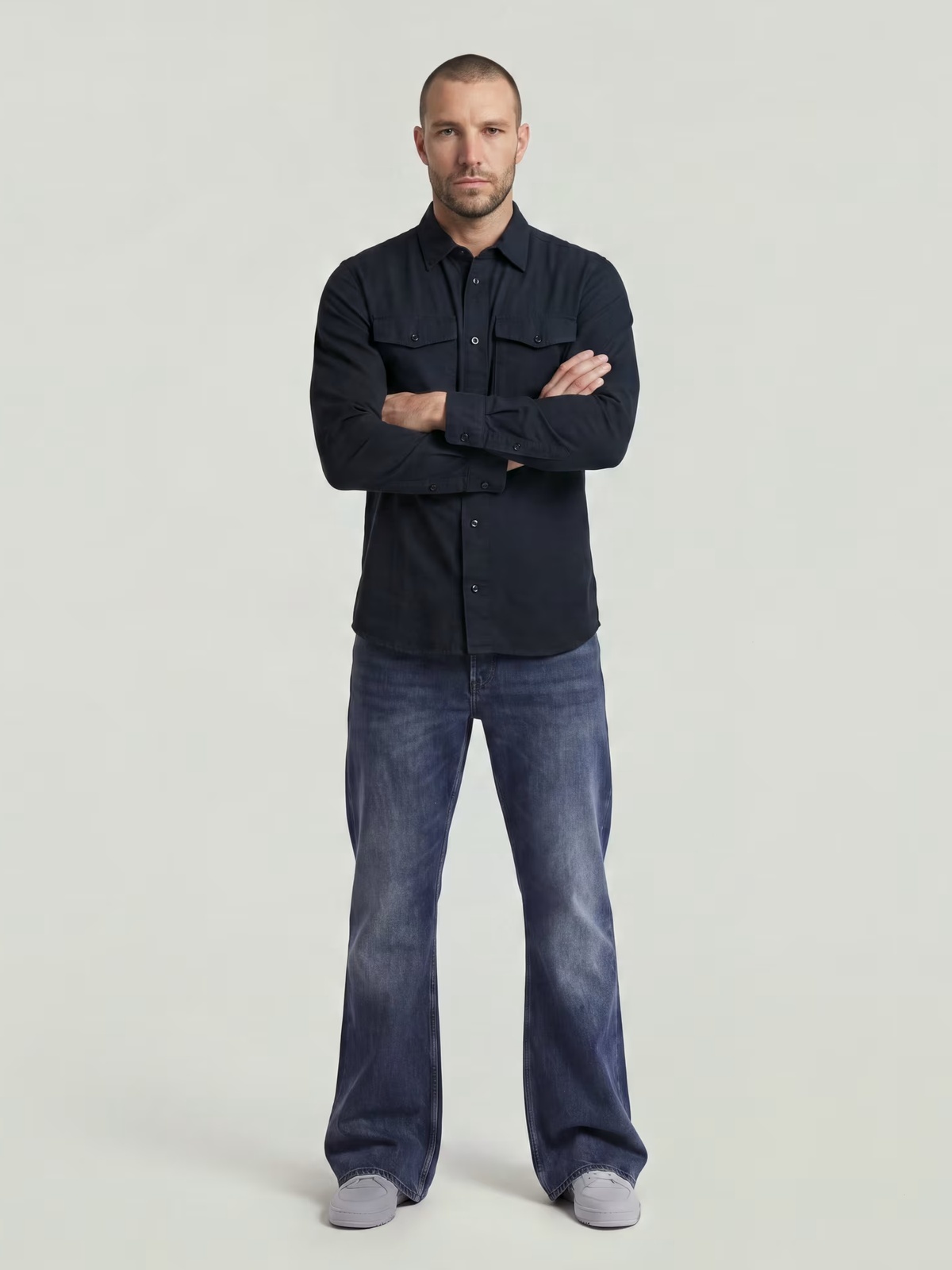 G-STAR Marine Slim Shirt Blå