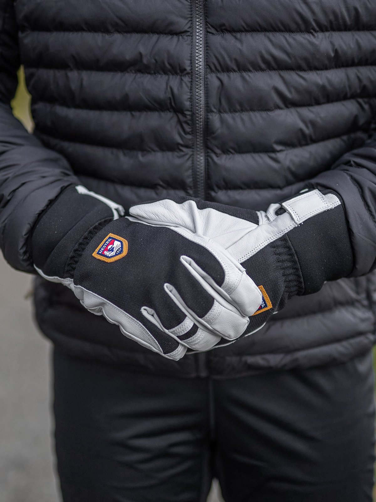 Hestra Army Leather Patrol 5-finger Svart