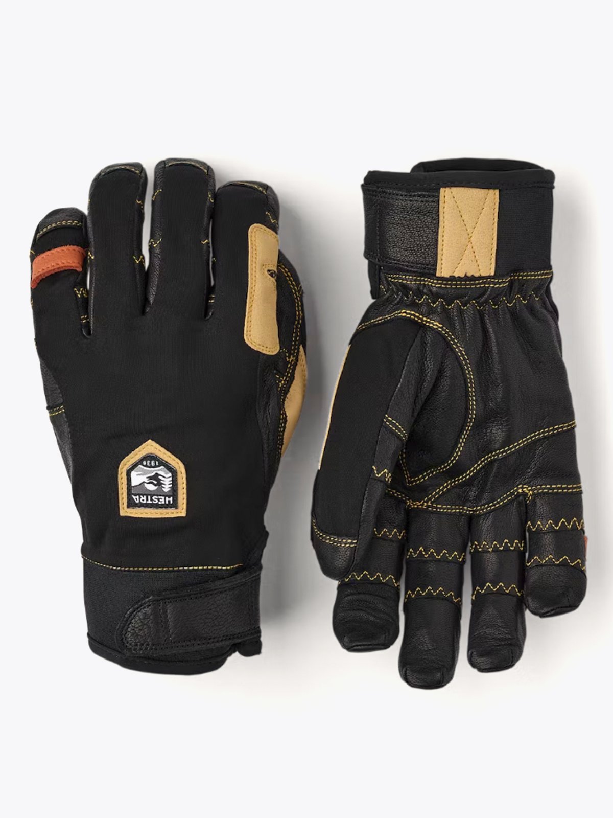 Hestra Ergo Grip CZone Tactility Short - 5 finger Black