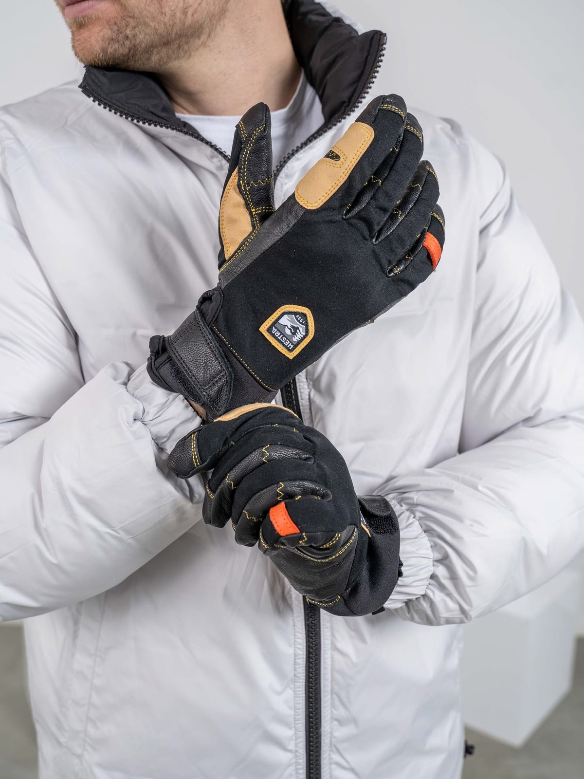 Hestra Ergo Grip CZone Tactility Short - 5 finger Black