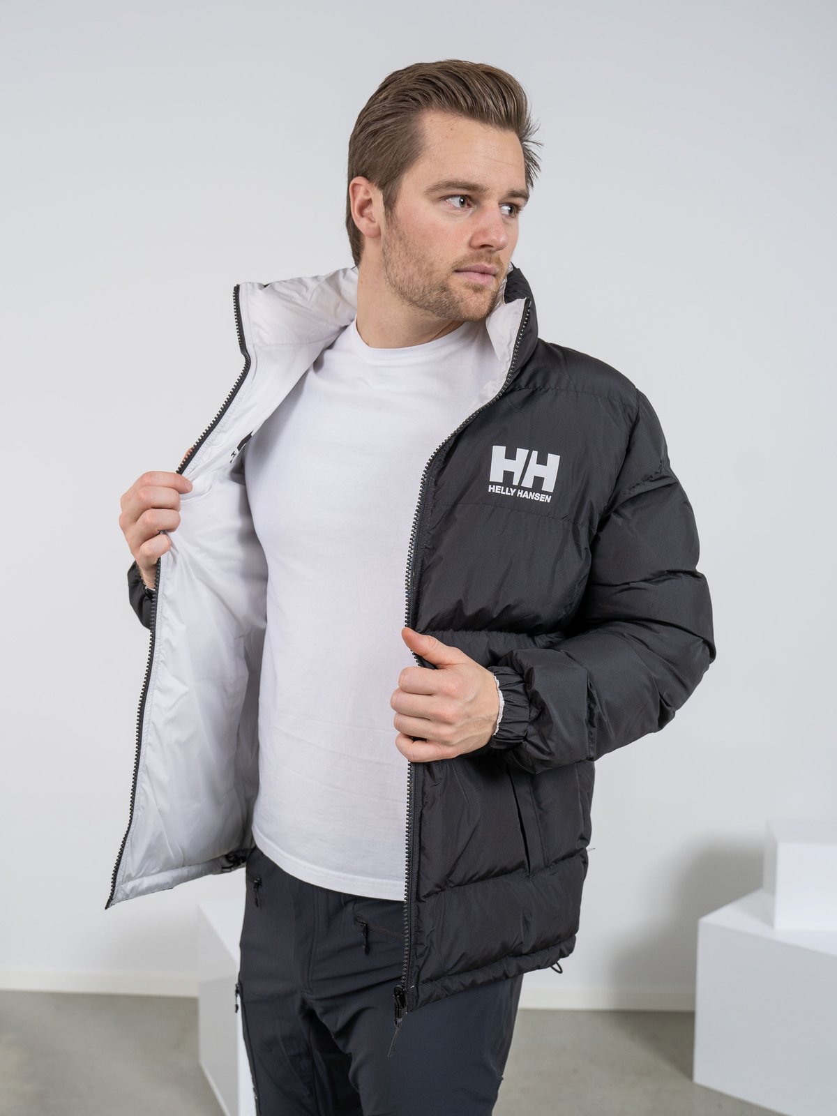 Helly Hansen HH Urban Reversible Jacket Black/White