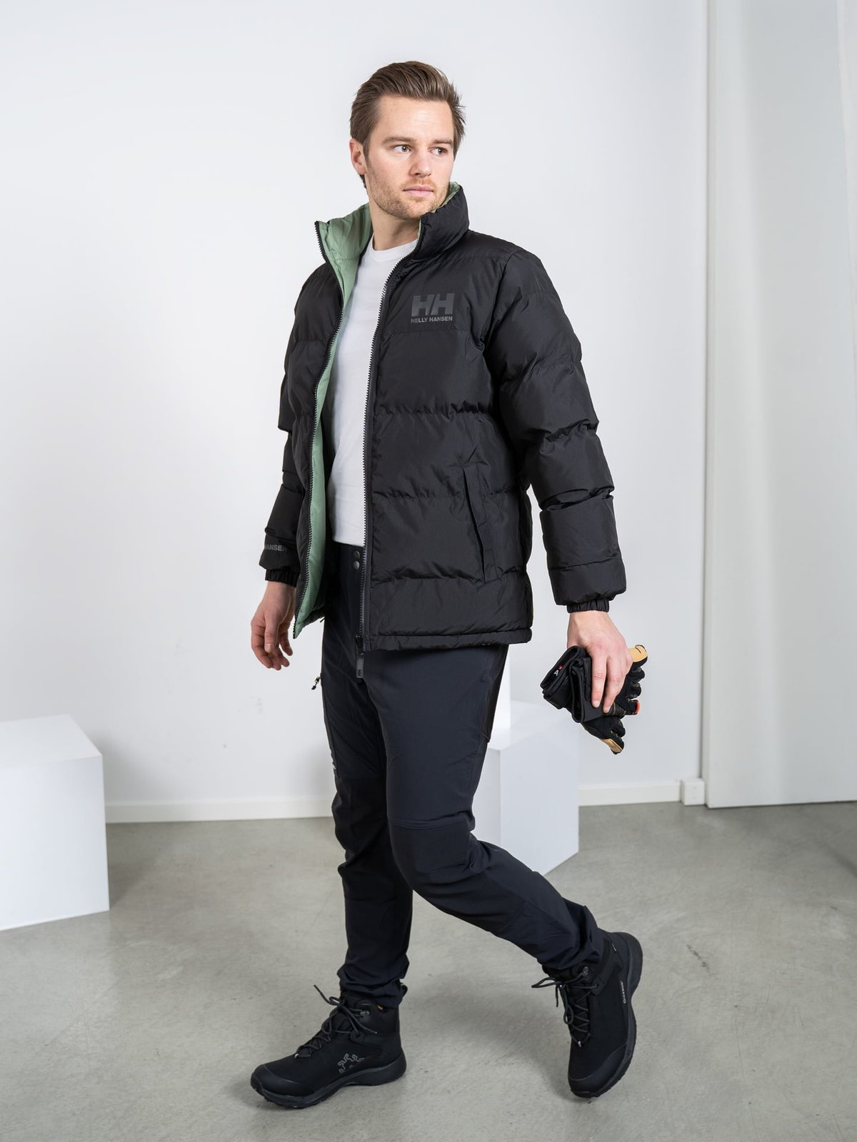 Helly Hansen HH Urban Reversible Jacket Black/Green