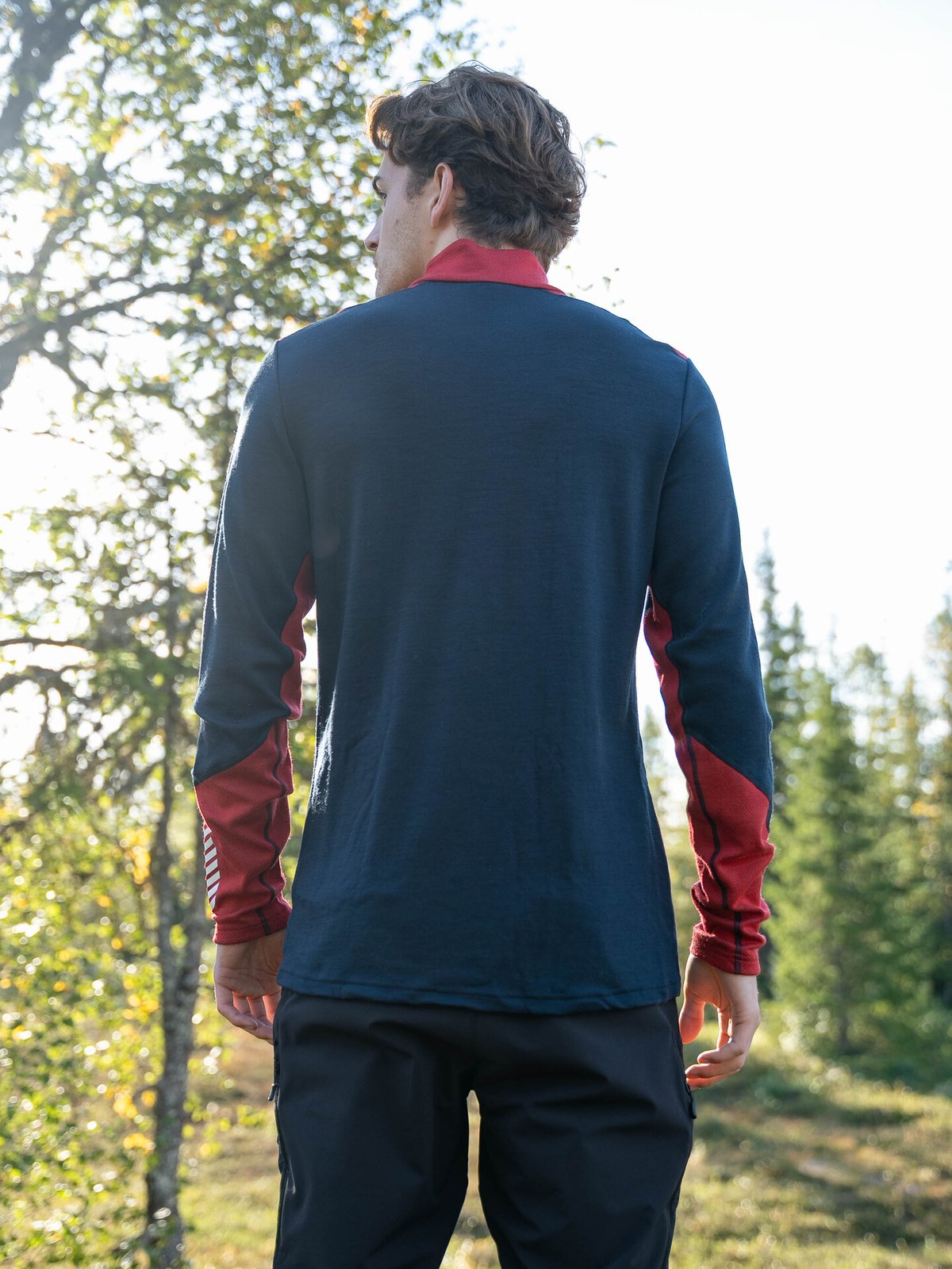 Helly Hansen Lifa Merino Midweight 1/2 Zip Navy