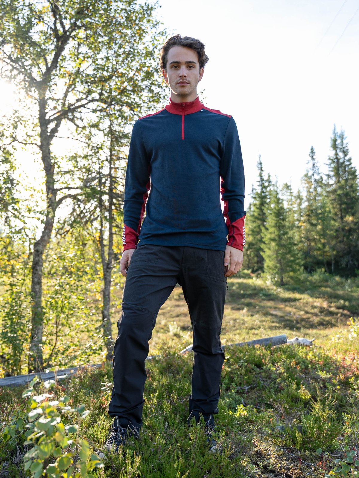 Helly Hansen Lifa Merino Midweight 1/2 Zip Navy