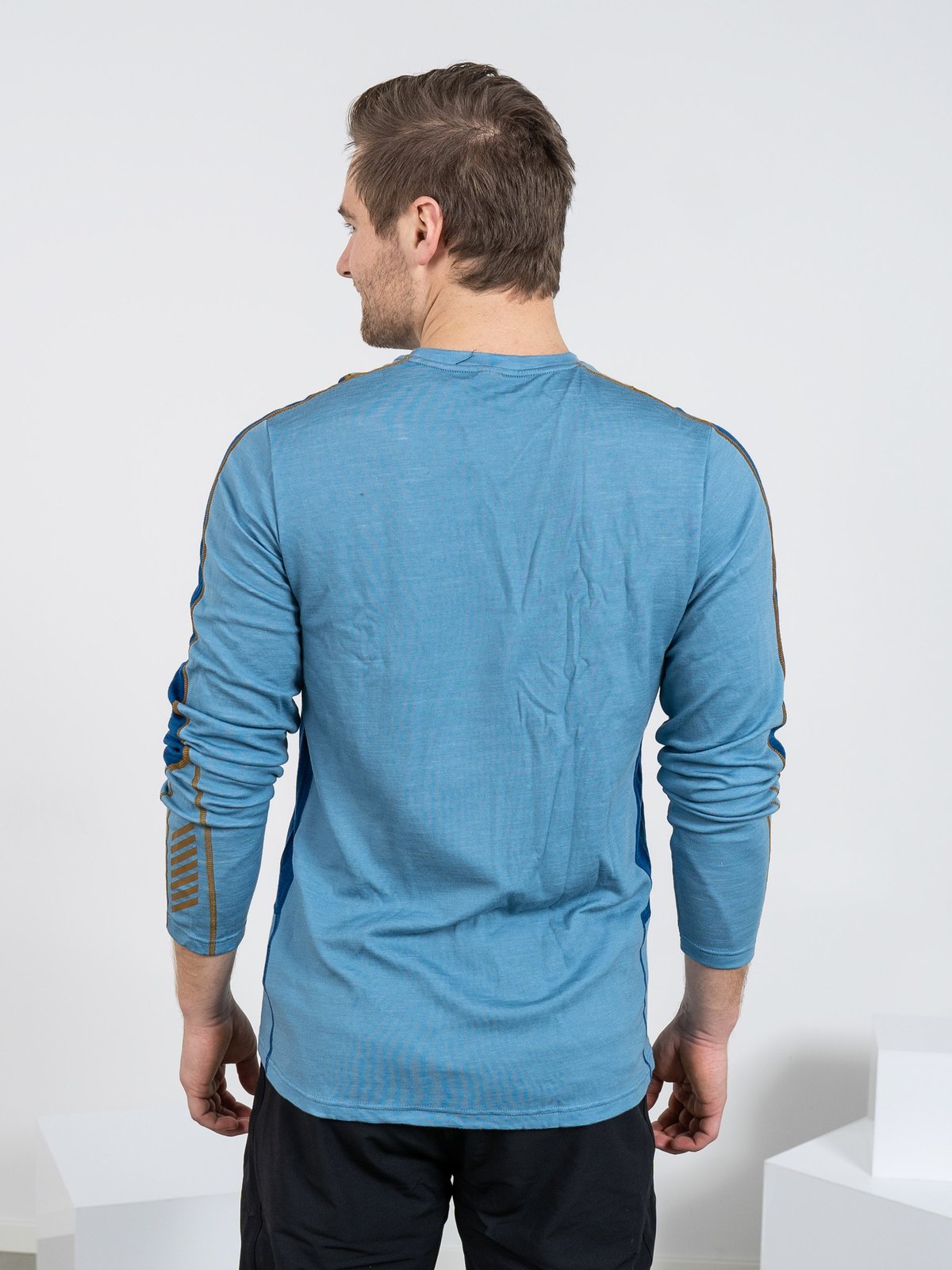 Helly Hansen Lifa Merino Lightweight Crew Blue Fog